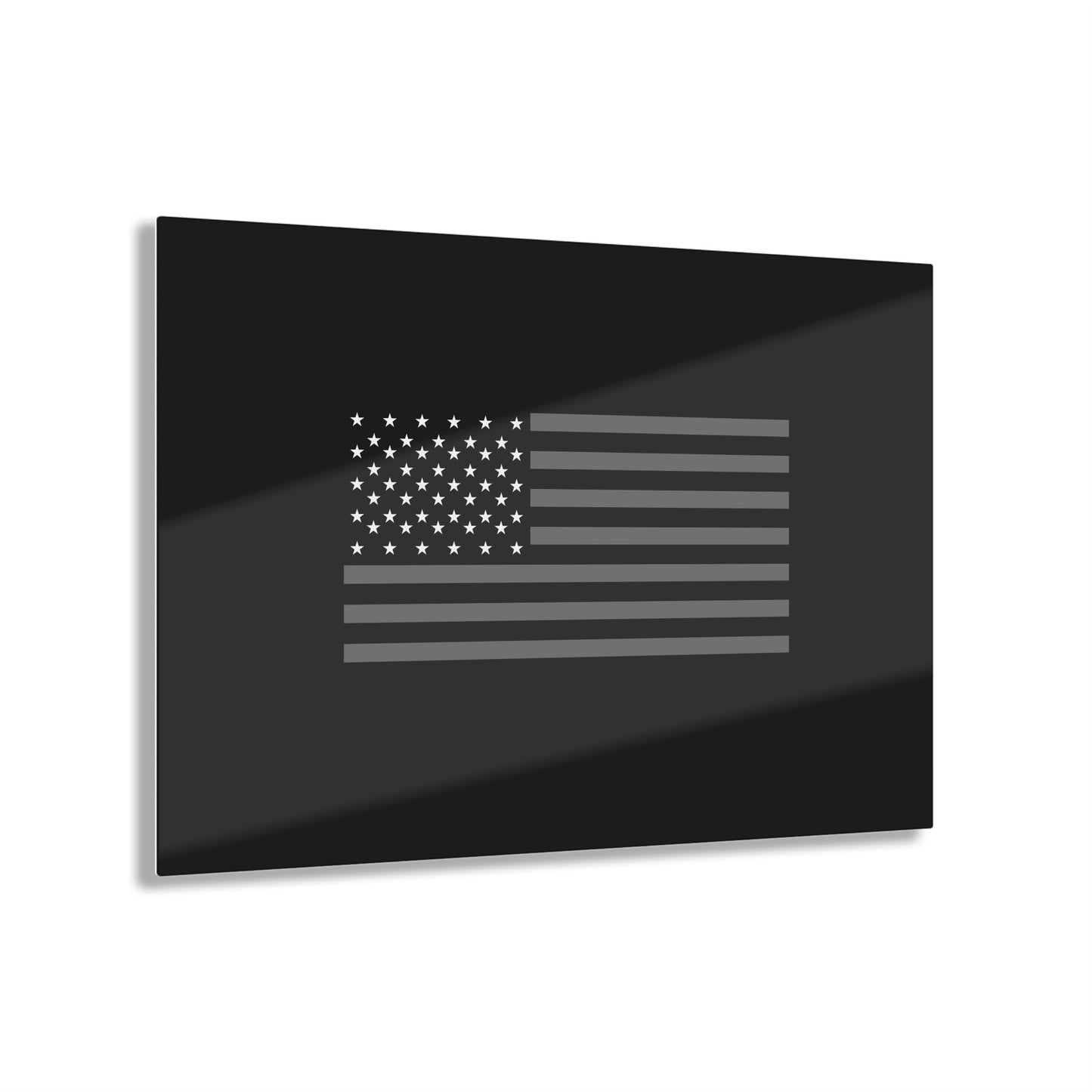 T5 Minimalist U.S.A. Flag Acrylic Print