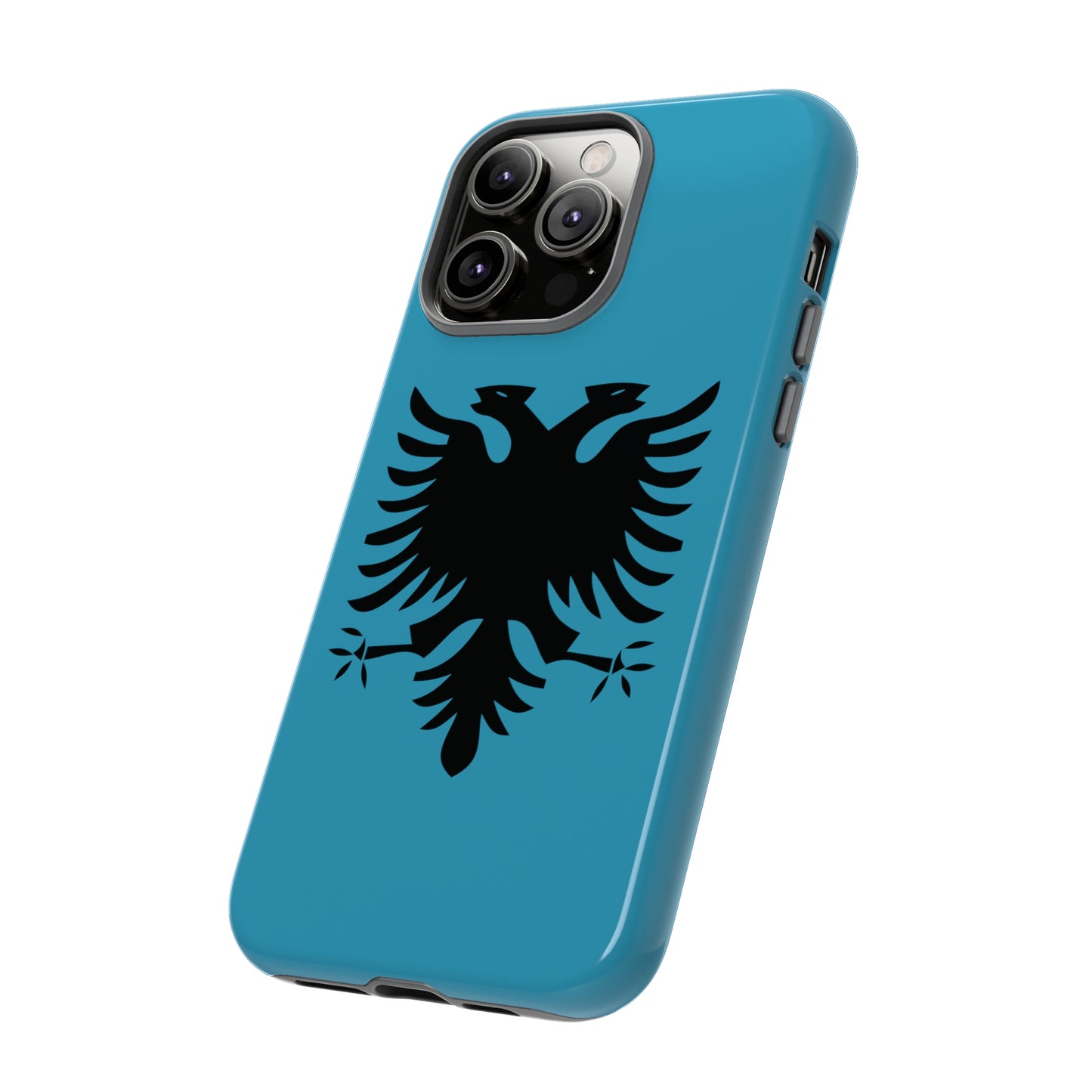 T5 Minimalist Albanian Flag Two Headed Eagle Smartphone Case