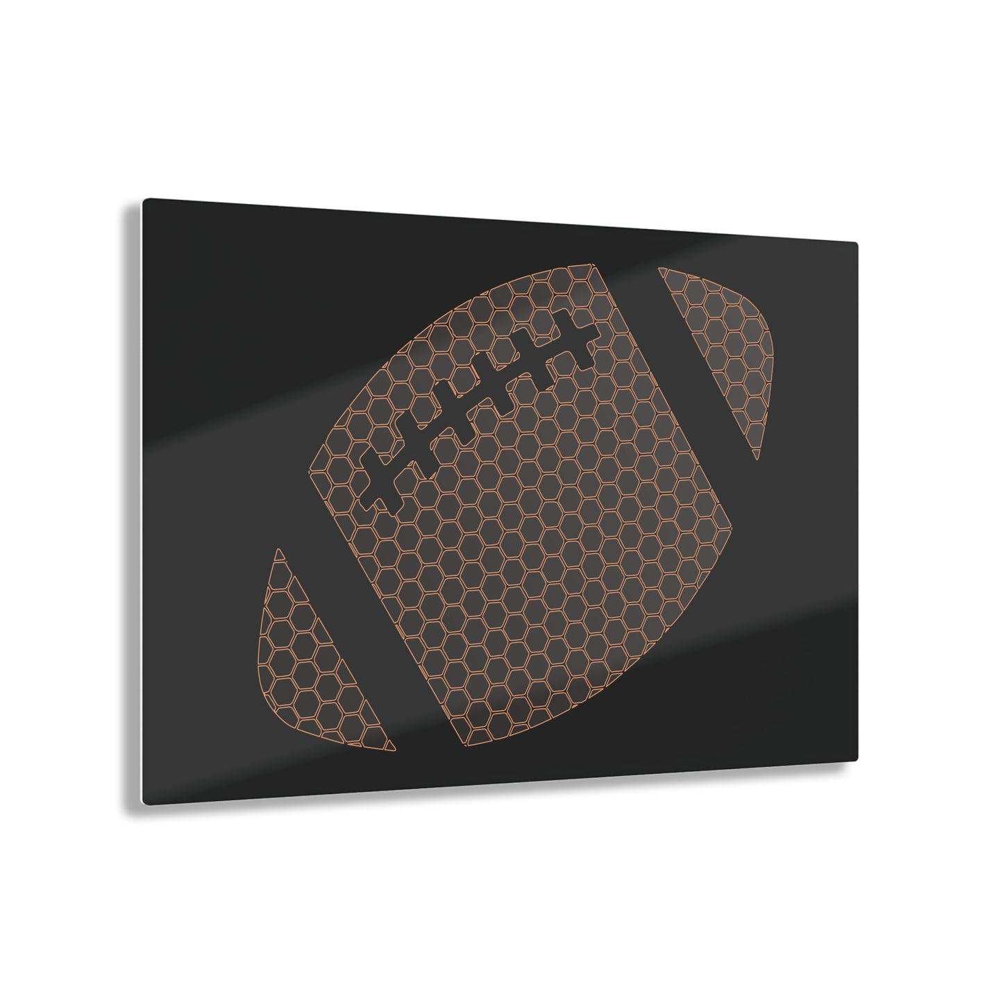 T5 Minimalist American Football Ball Acrylic Print