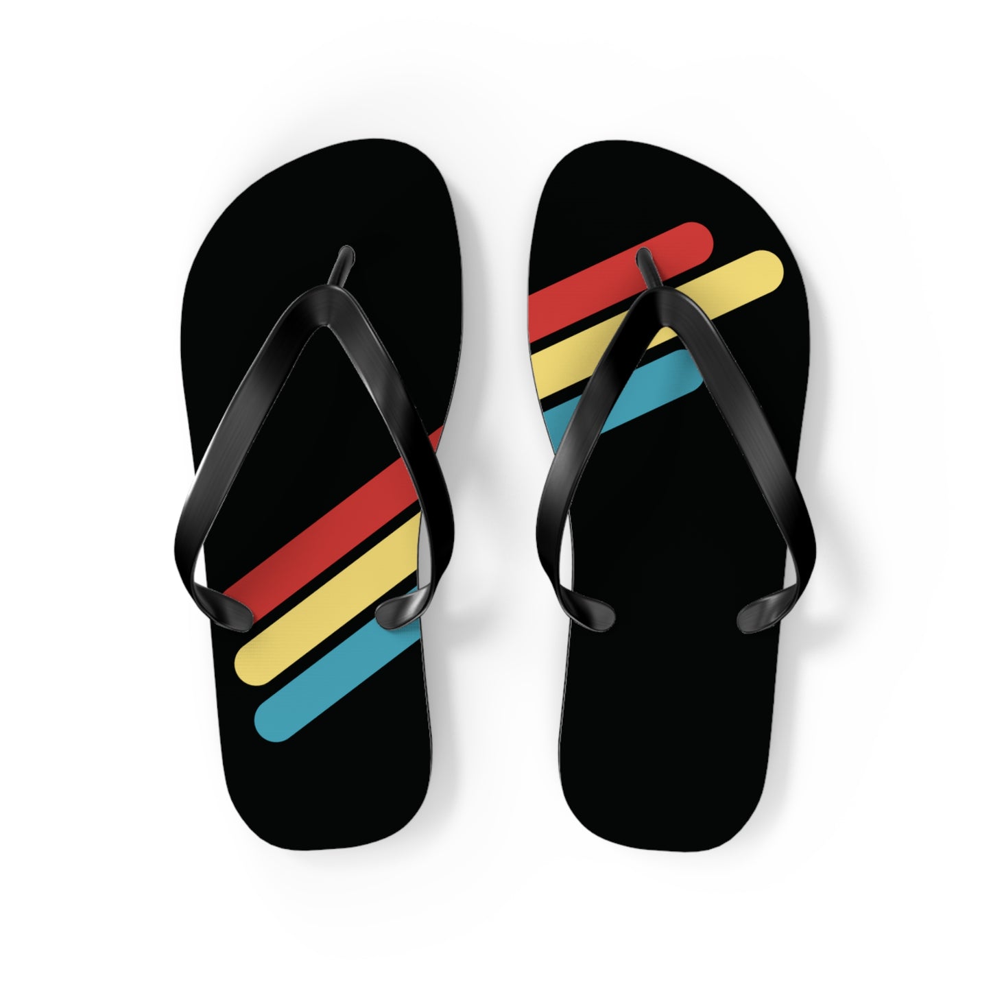 T5 Minimalist Color Bars Flip-Flops for Men