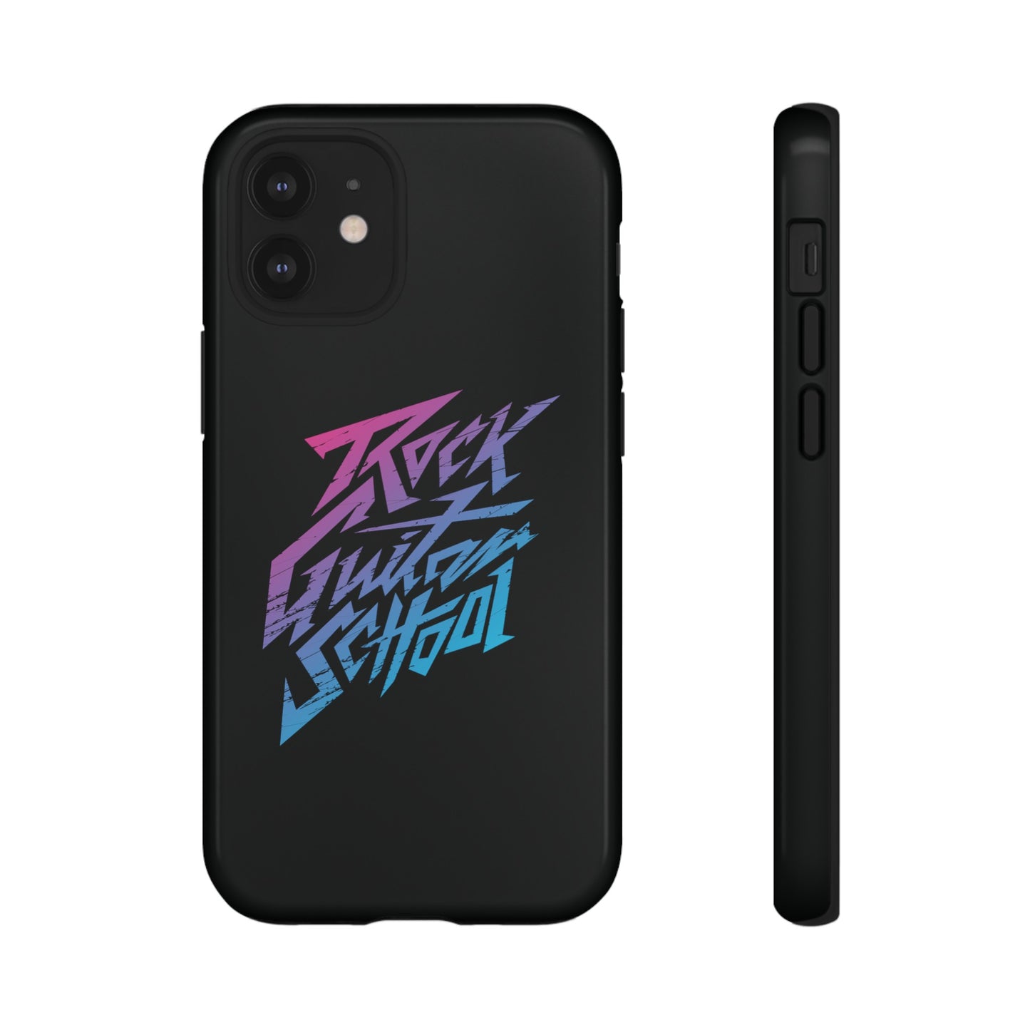 T5 Minimalist ROCK GUITAR SCHOOL Smartphone Case