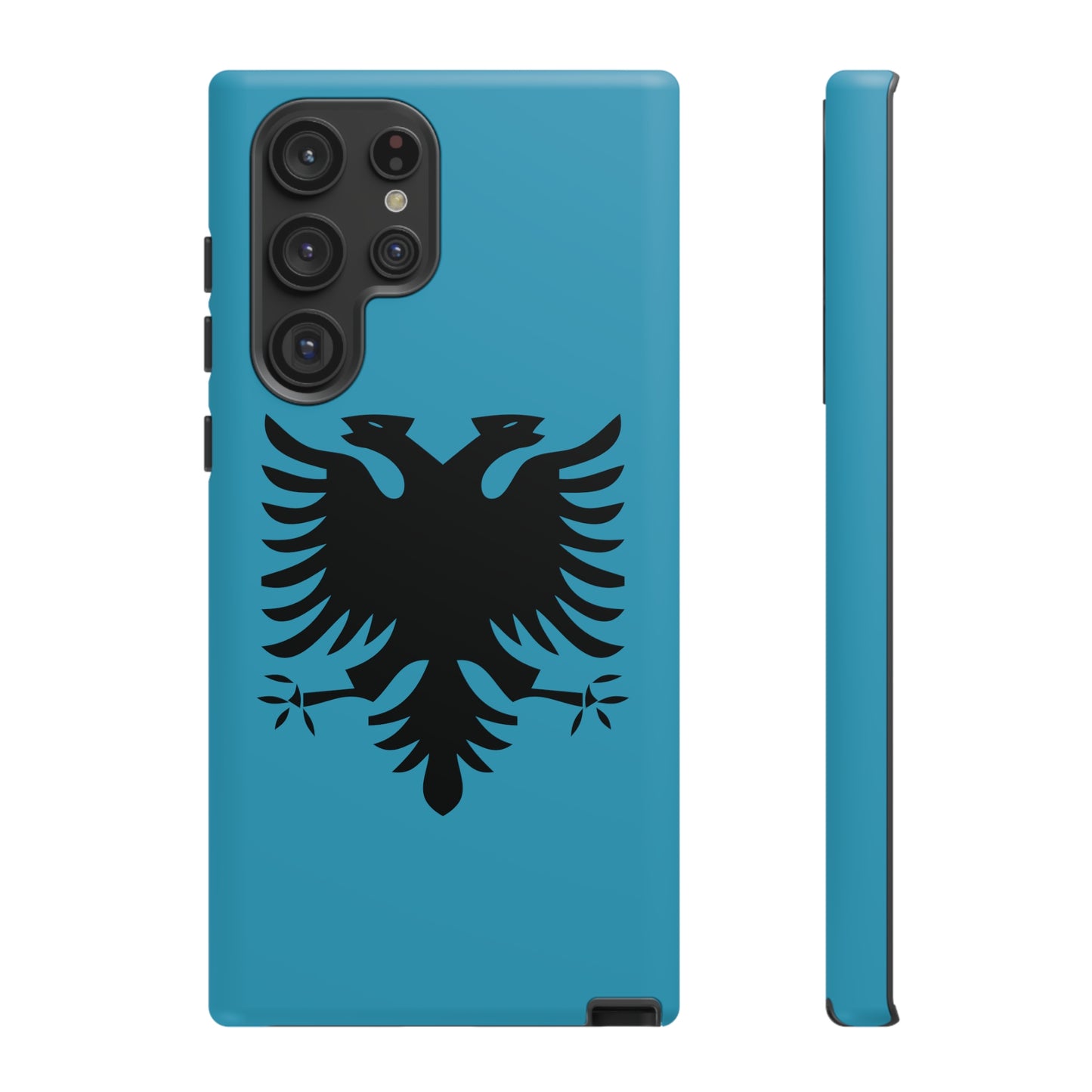 T5 Minimalist Albanian Flag Two Headed Eagle Smartphone Case