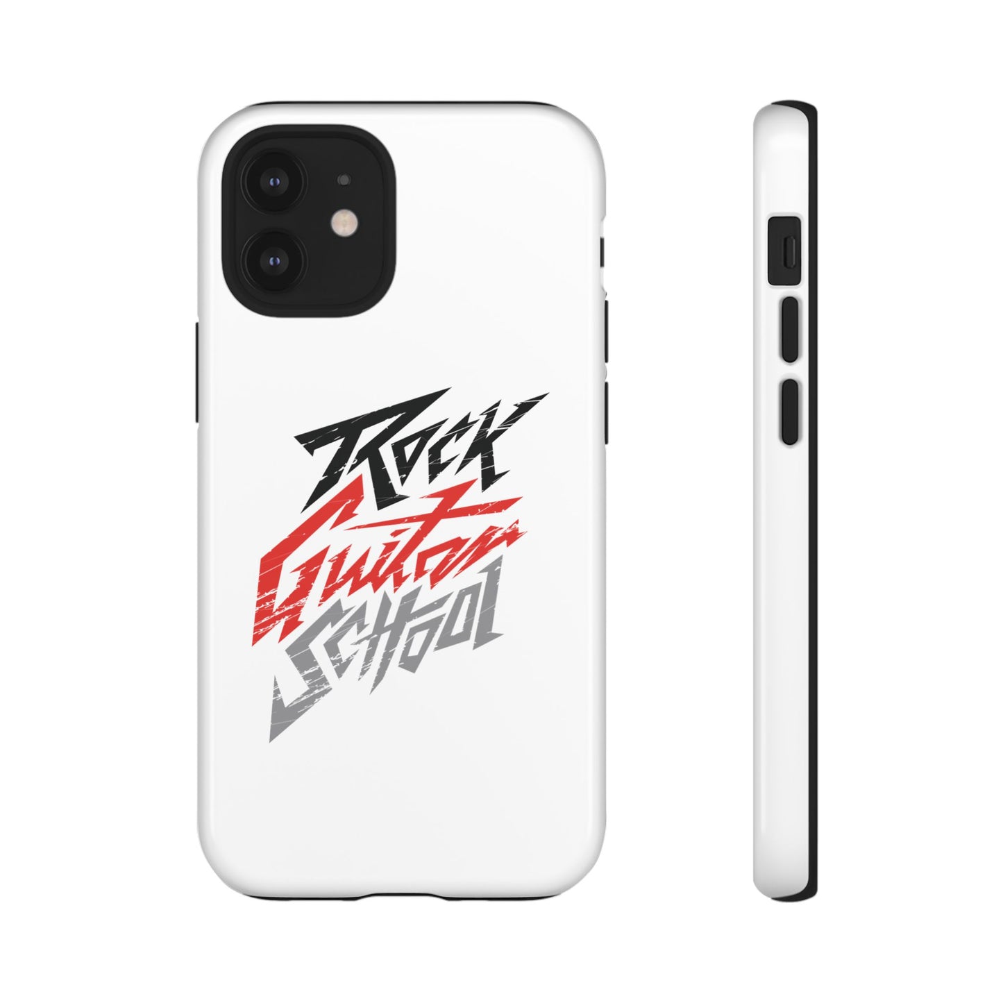 T5 Minimalist ROCK GUITAR SCHOOL Smartphone Case