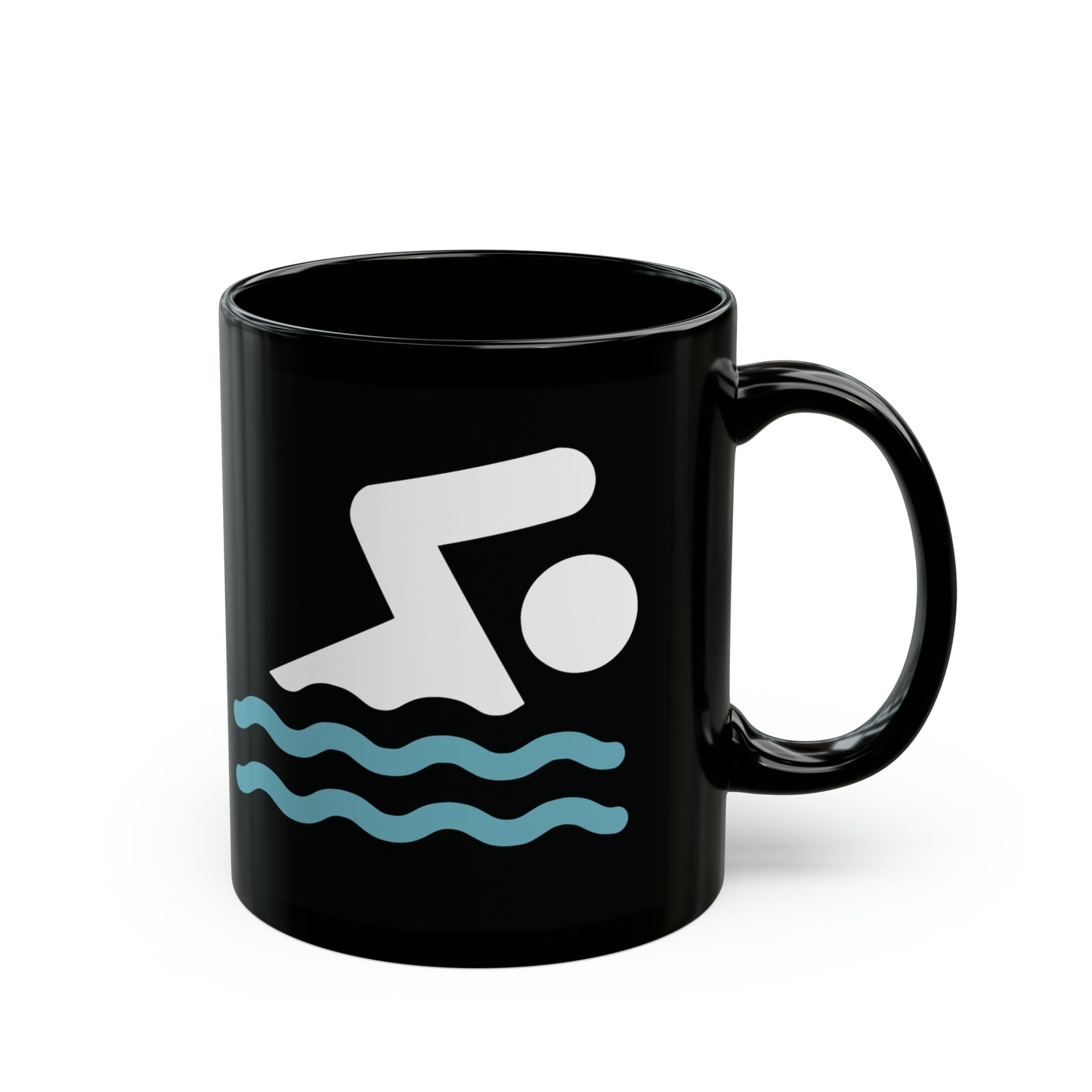 T5 Minimalist Swimming Area Ceramic Coffee Mug