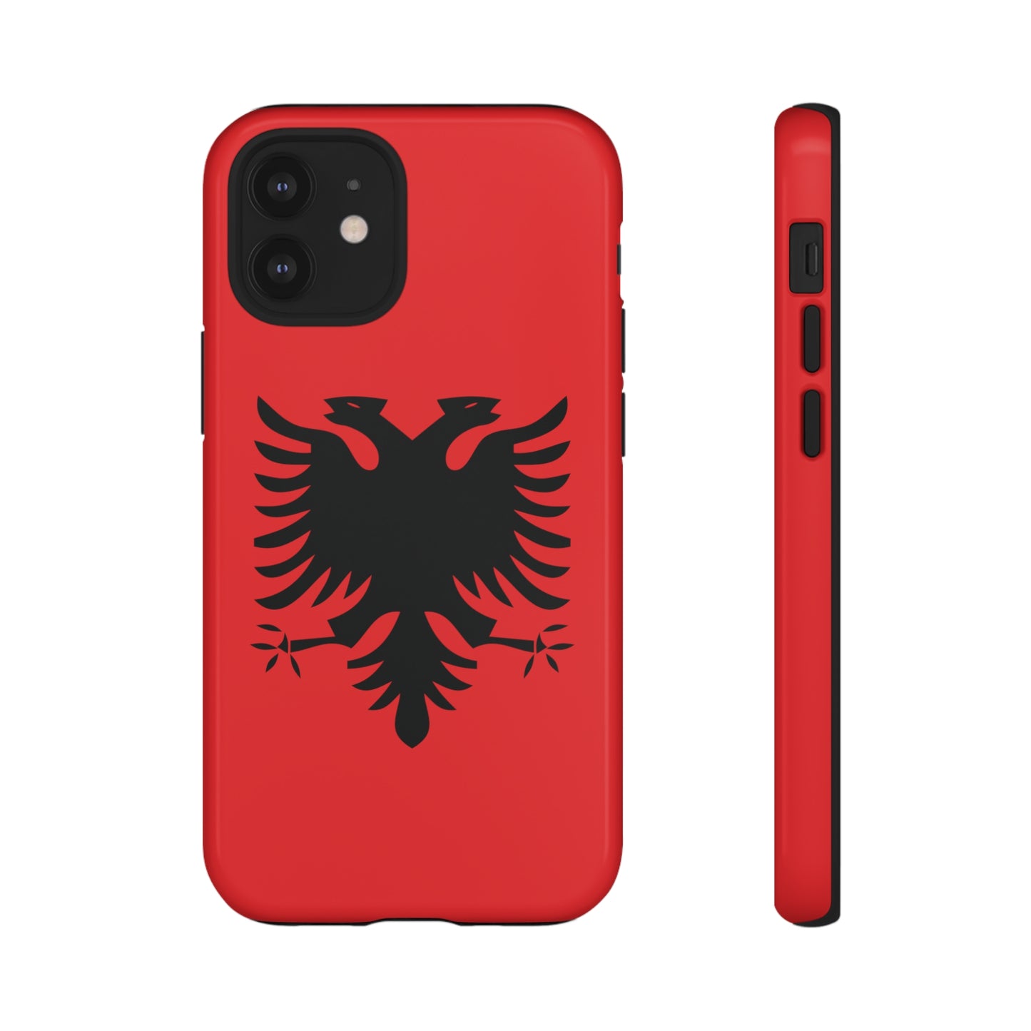 T5 Minimalist Albanian Flag Two Headed Eagle Smartphone Case