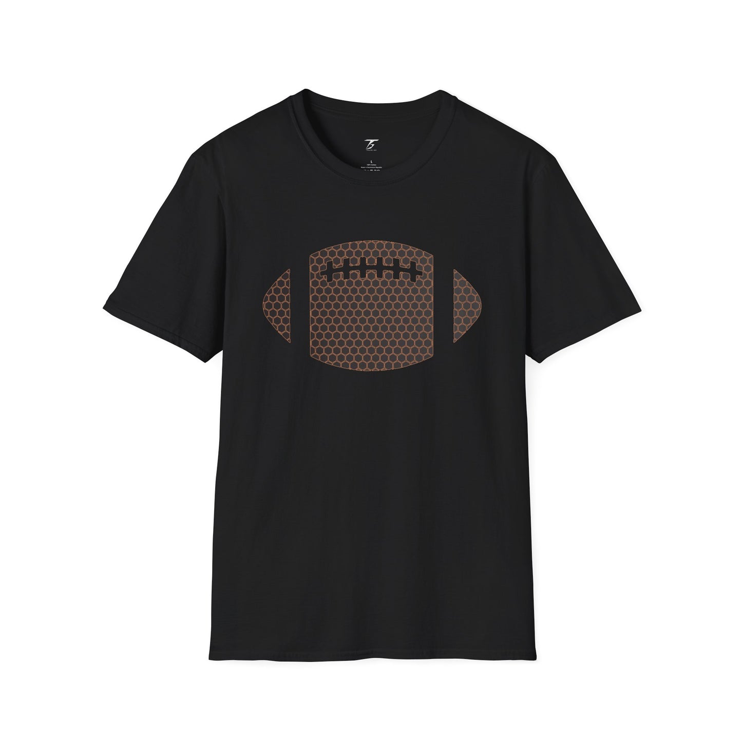 T5 Minimalist American Football Ball T-Shirt for Men