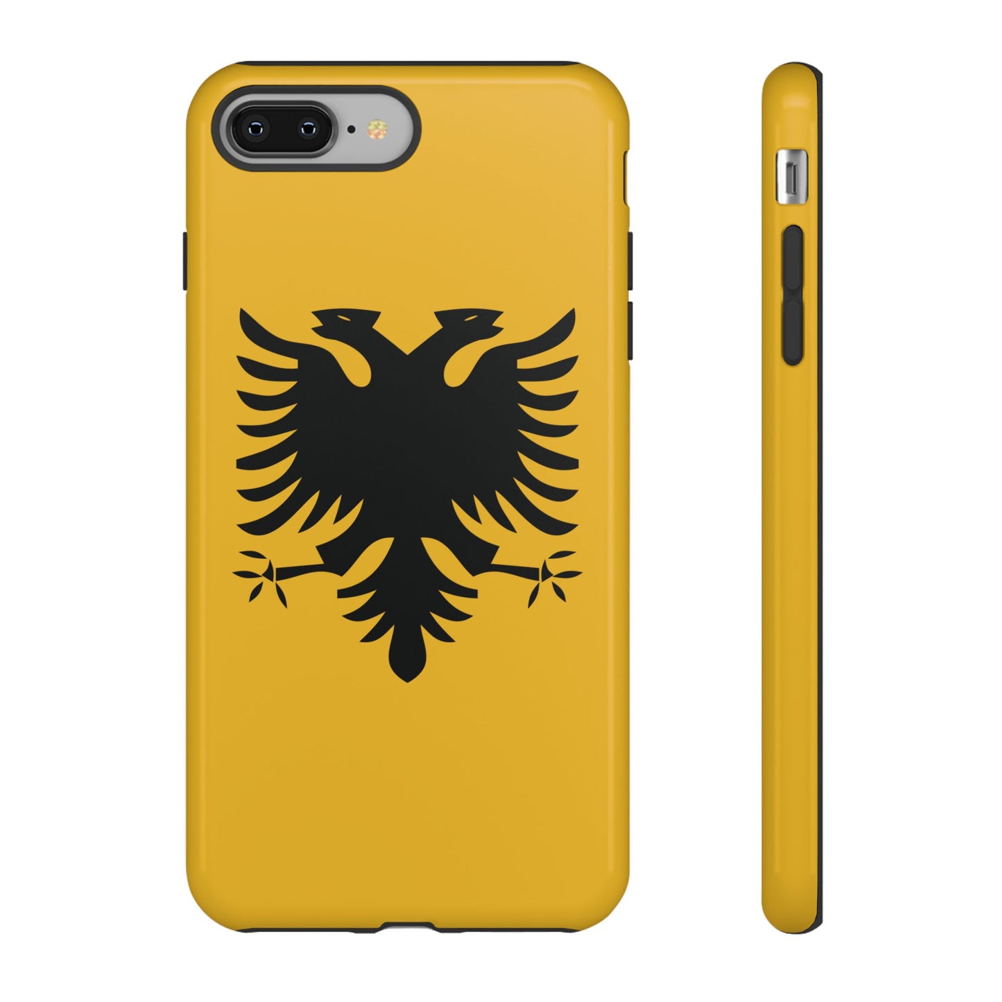 T5 Minimalist Albanian Flag Two Headed Eagle Smartphone Case
