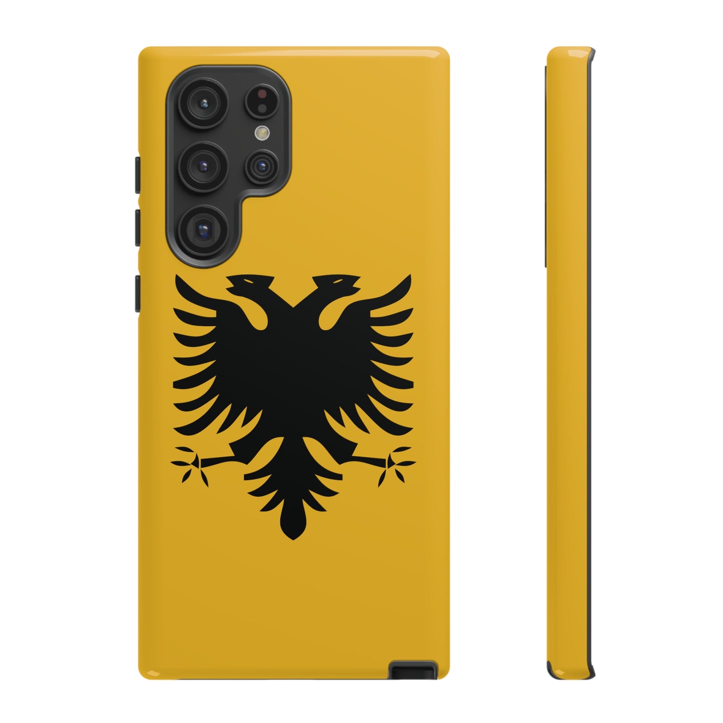 T5 Minimalist Albanian Flag Two Headed Eagle Smartphone Case