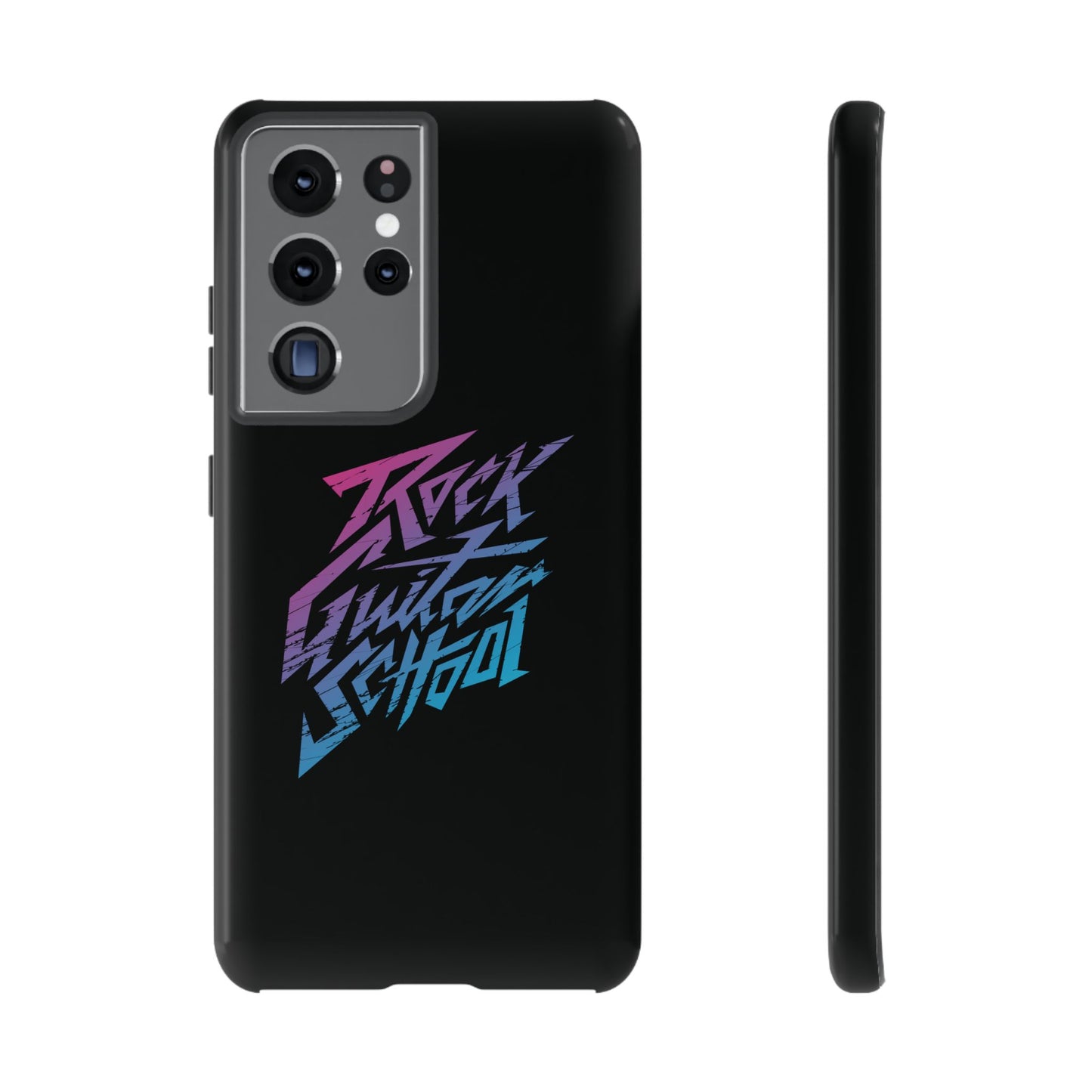 T5 Minimalist ROCK GUITAR SCHOOL Smartphone Case