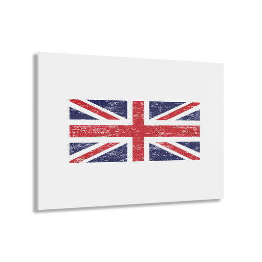 T5 Minimalist United Kingdom Flag Acrylic Print