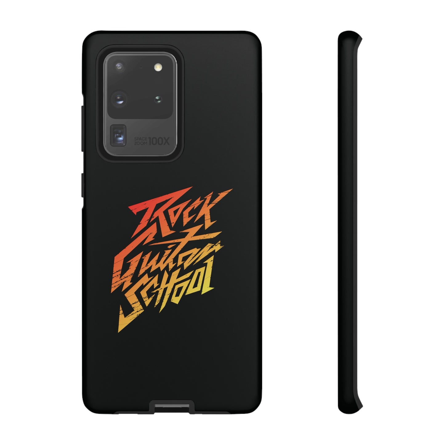 T5 Minimalist ROCK GUITAR SCHOOL Smartphone Case