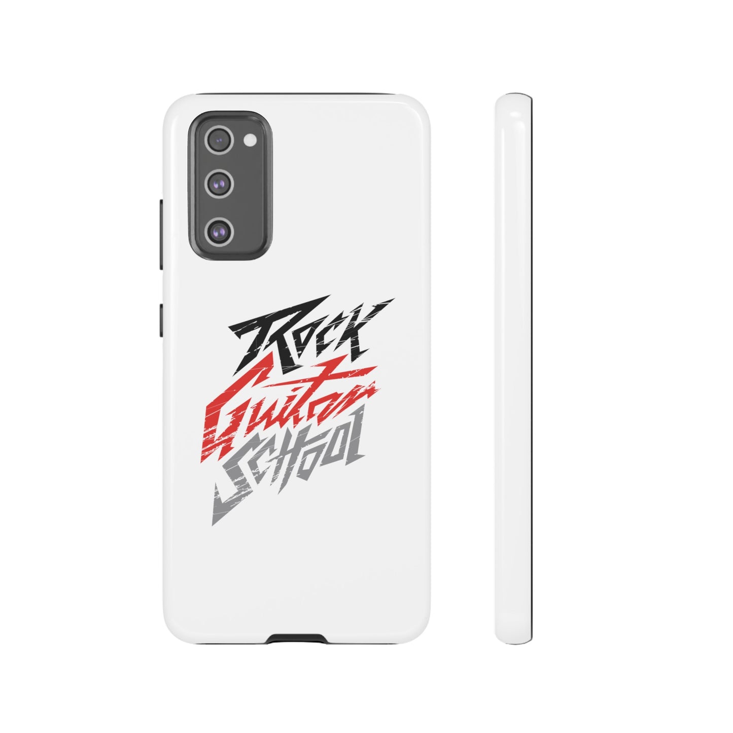 T5 Minimalist ROCK GUITAR SCHOOL Smartphone Case