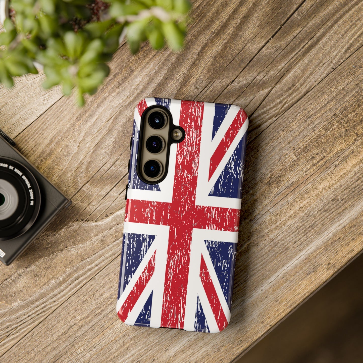 T5 Minimalist United Kingdom Flag Smartphone Case