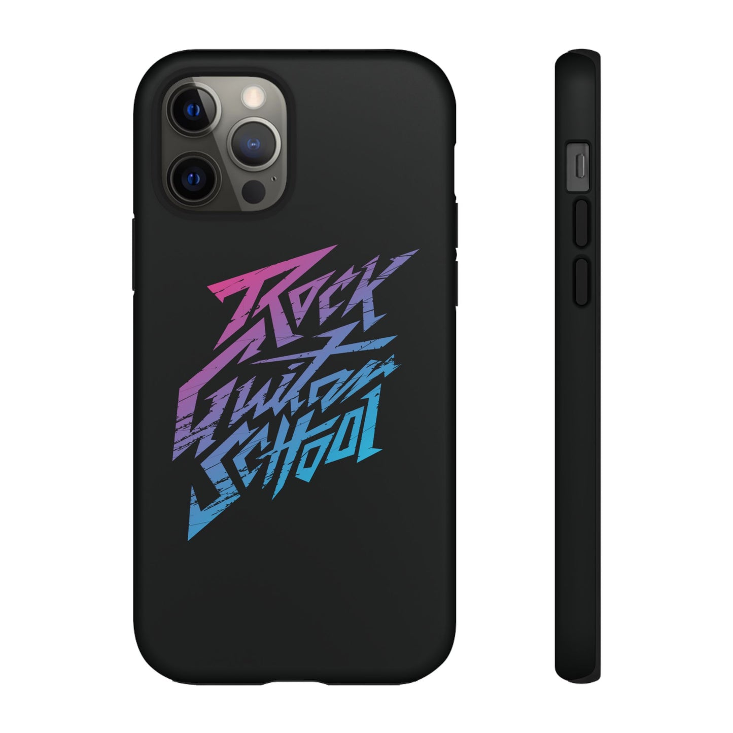 T5 Minimalist ROCK GUITAR SCHOOL Smartphone Case