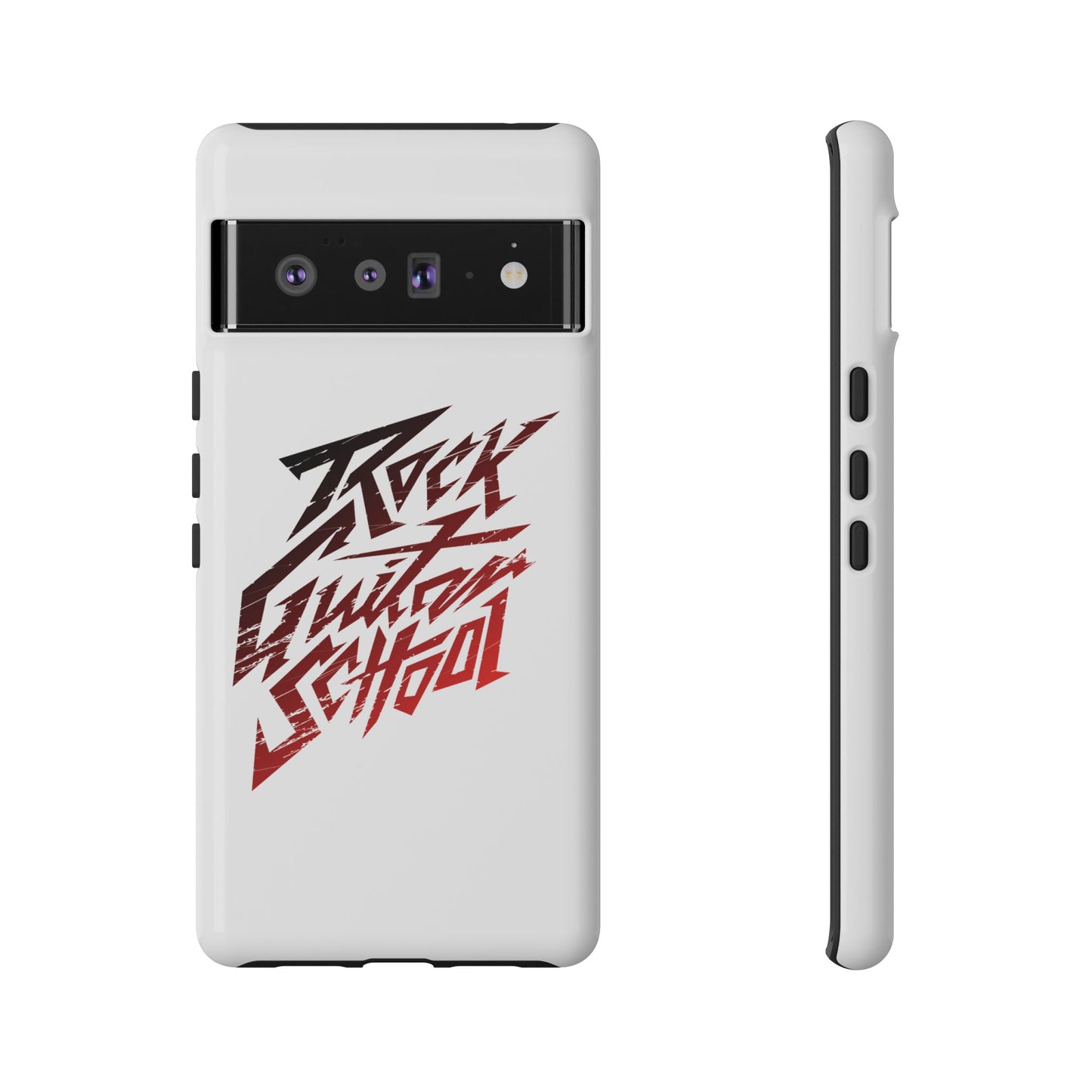 T5 Minimalist ROCK GUITAR SCHOOL Smartphone Case