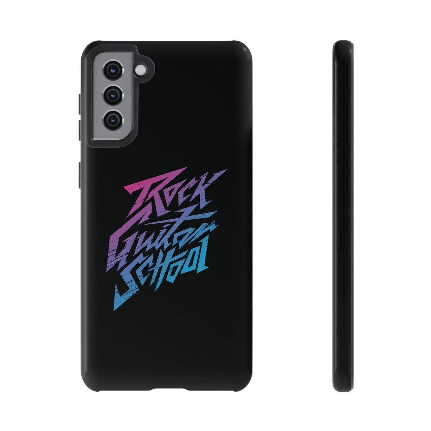 T5 Minimalist ROCK GUITAR SCHOOL Smartphone Case