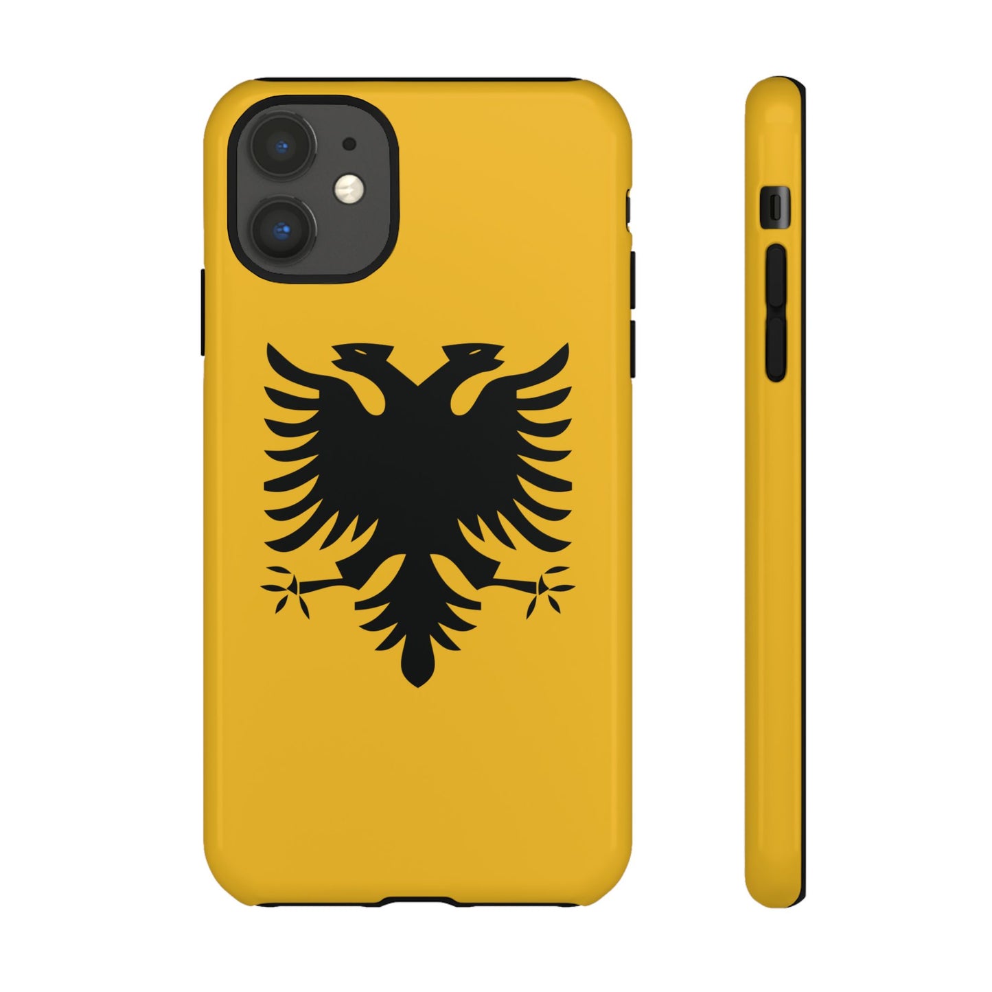T5 Minimalist Albanian Flag Two Headed Eagle Smartphone Case