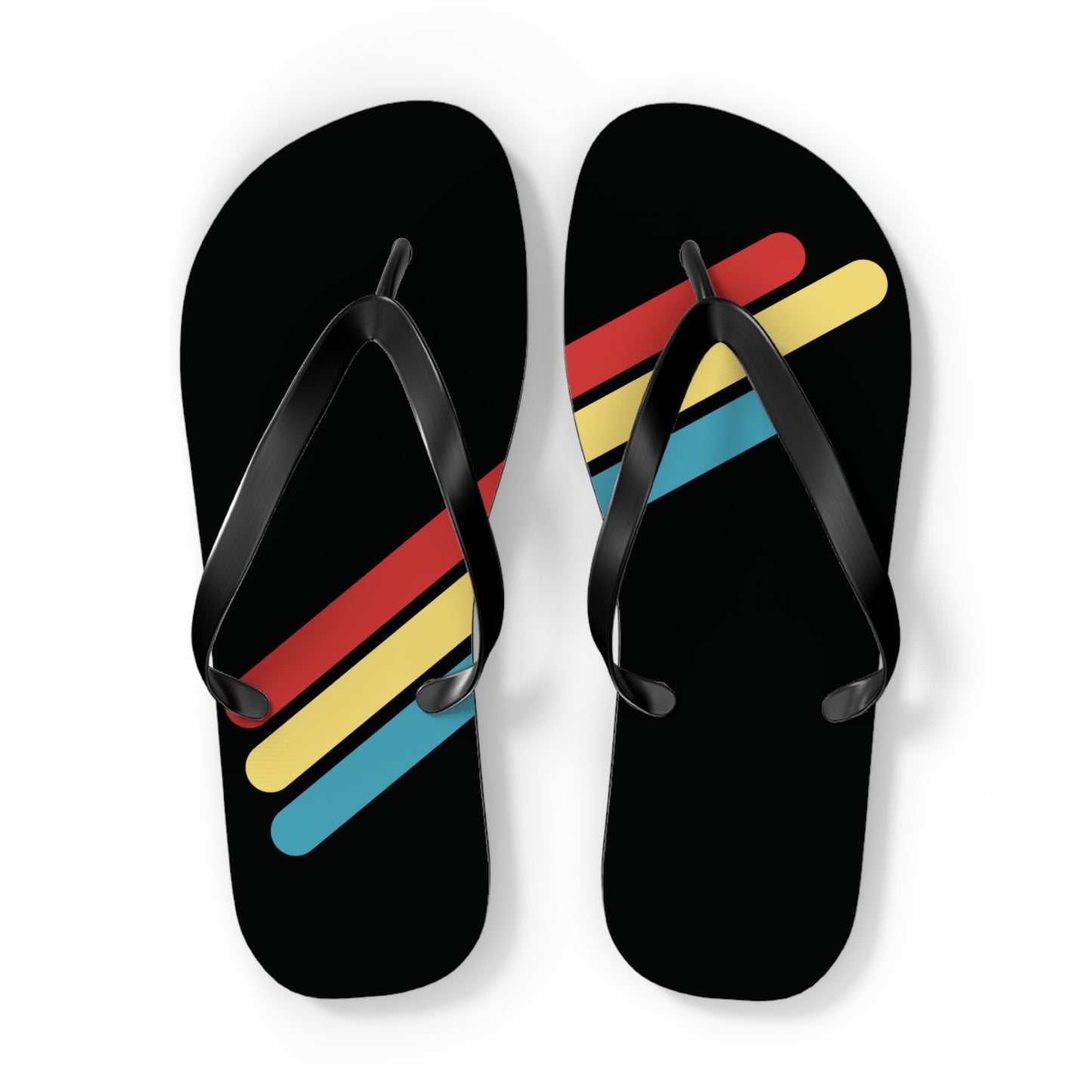 T5 Minimalist Color Bars Flip-Flops for Men