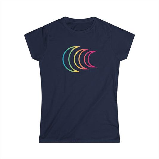 T5 Minimalist Moon Lights T-Shirt for Women