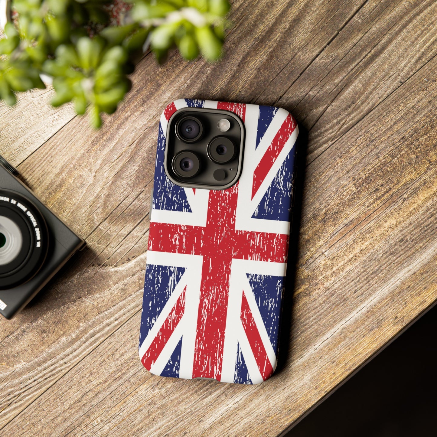 T5 Minimalist United Kingdom Flag Smartphone Case