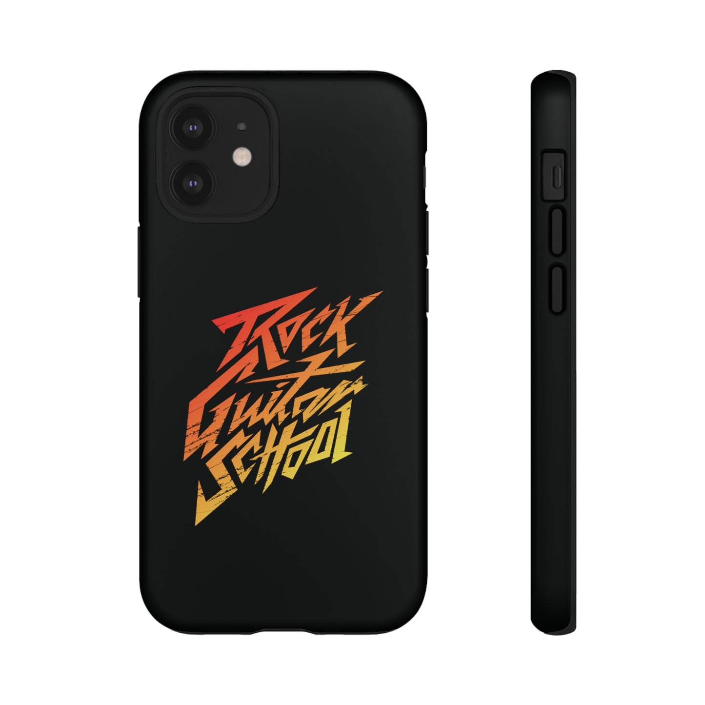 T5 Minimalist ROCK GUITAR SCHOOL Smartphone Case