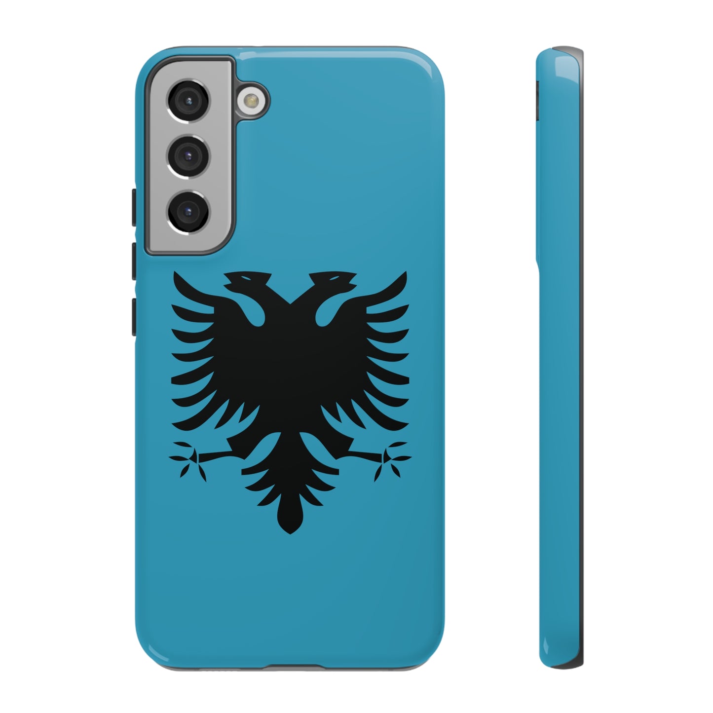 T5 Minimalist Albanian Flag Two Headed Eagle Smartphone Case