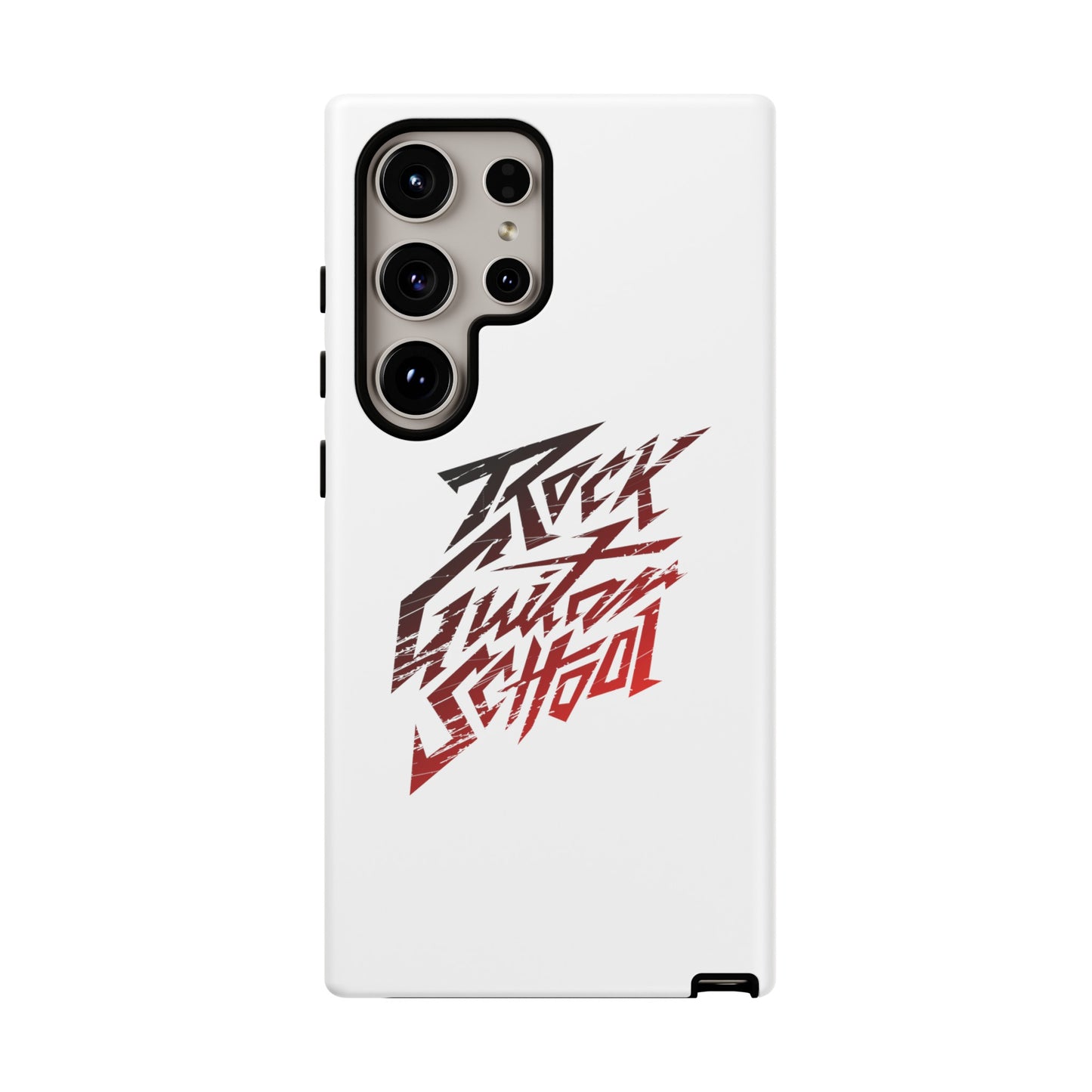 T5 Minimalist ROCK GUITAR SCHOOL Smartphone Case