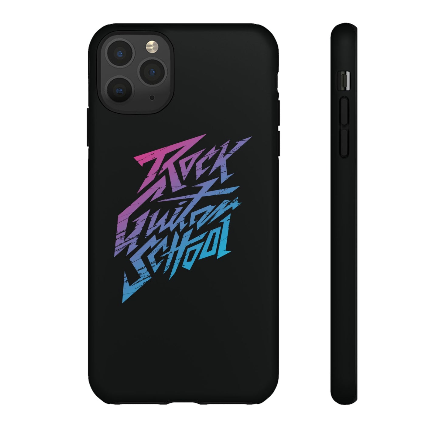 T5 Minimalist ROCK GUITAR SCHOOL Smartphone Case