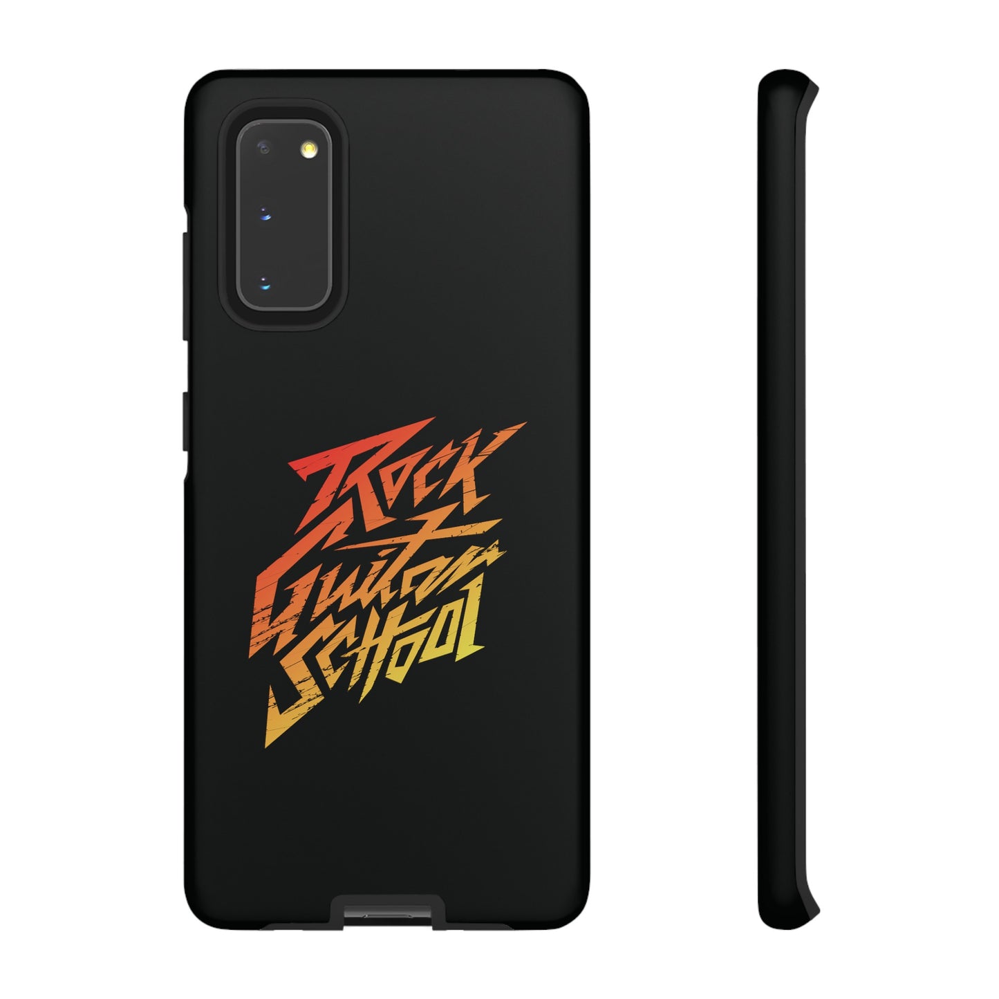 T5 Minimalist ROCK GUITAR SCHOOL Smartphone Case