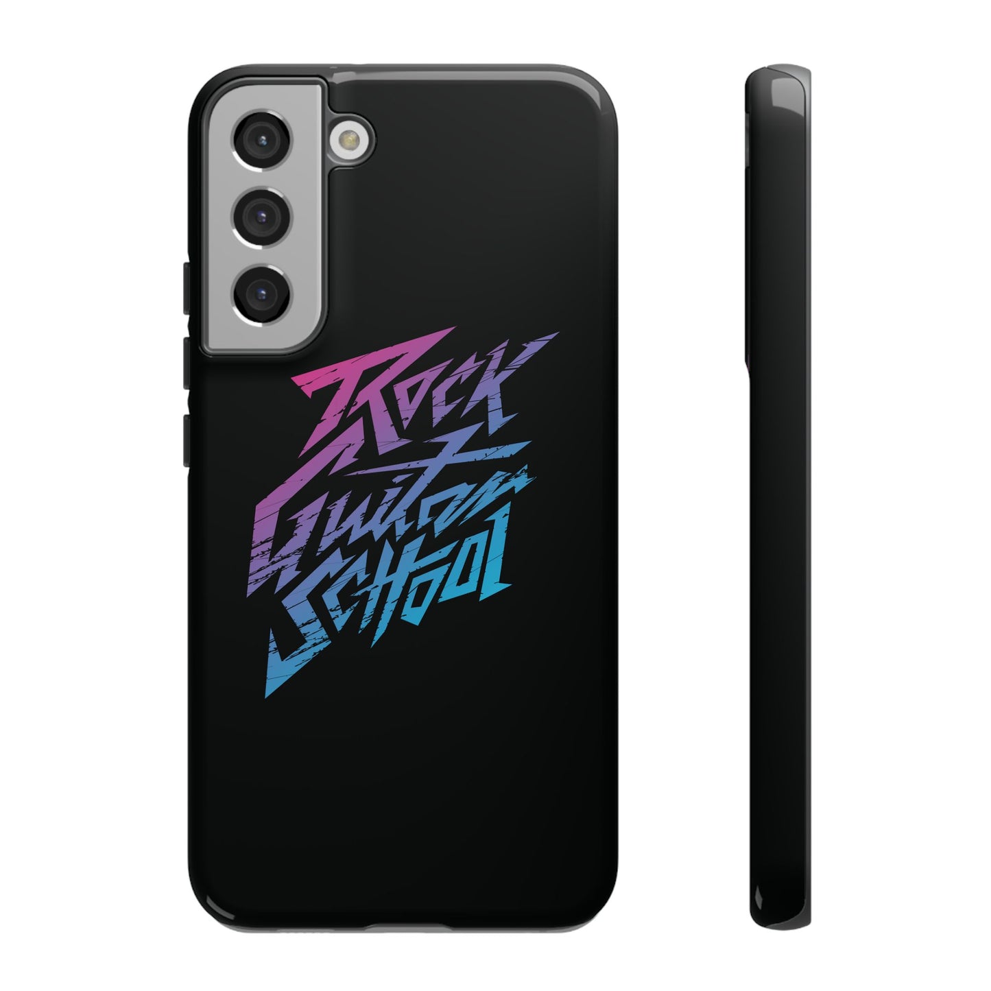 T5 Minimalist ROCK GUITAR SCHOOL Smartphone Case