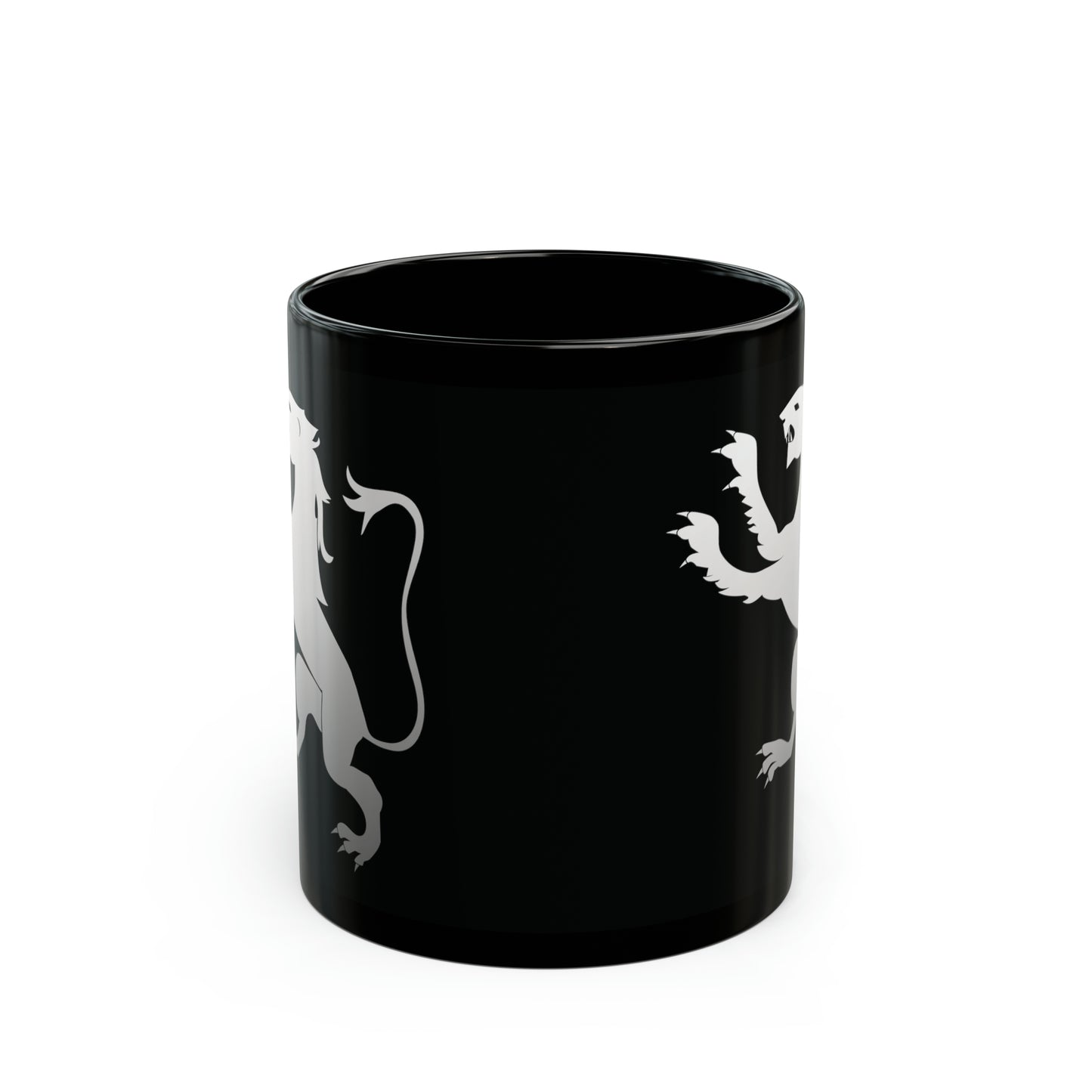 T5 Minimalist Spanish Lion Ceramic Coffee Mug