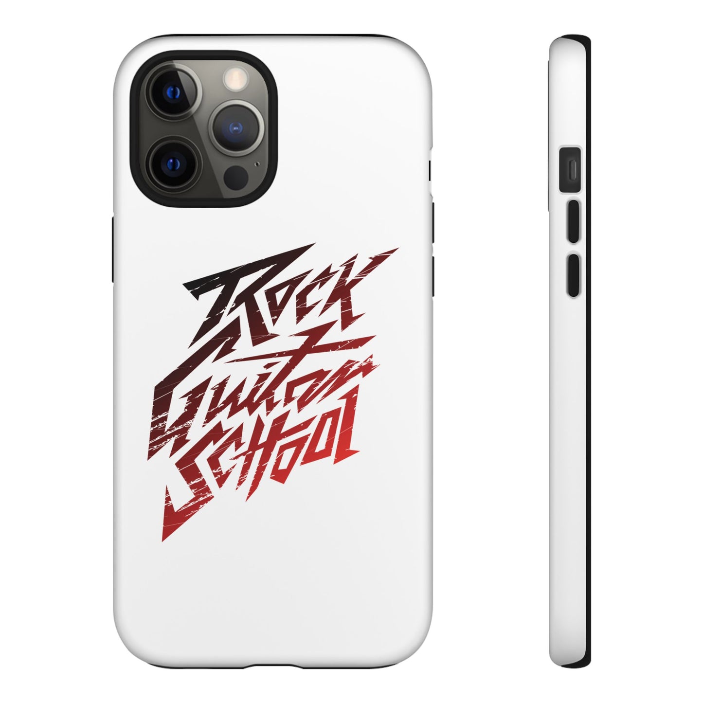 T5 Minimalist ROCK GUITAR SCHOOL Smartphone Case