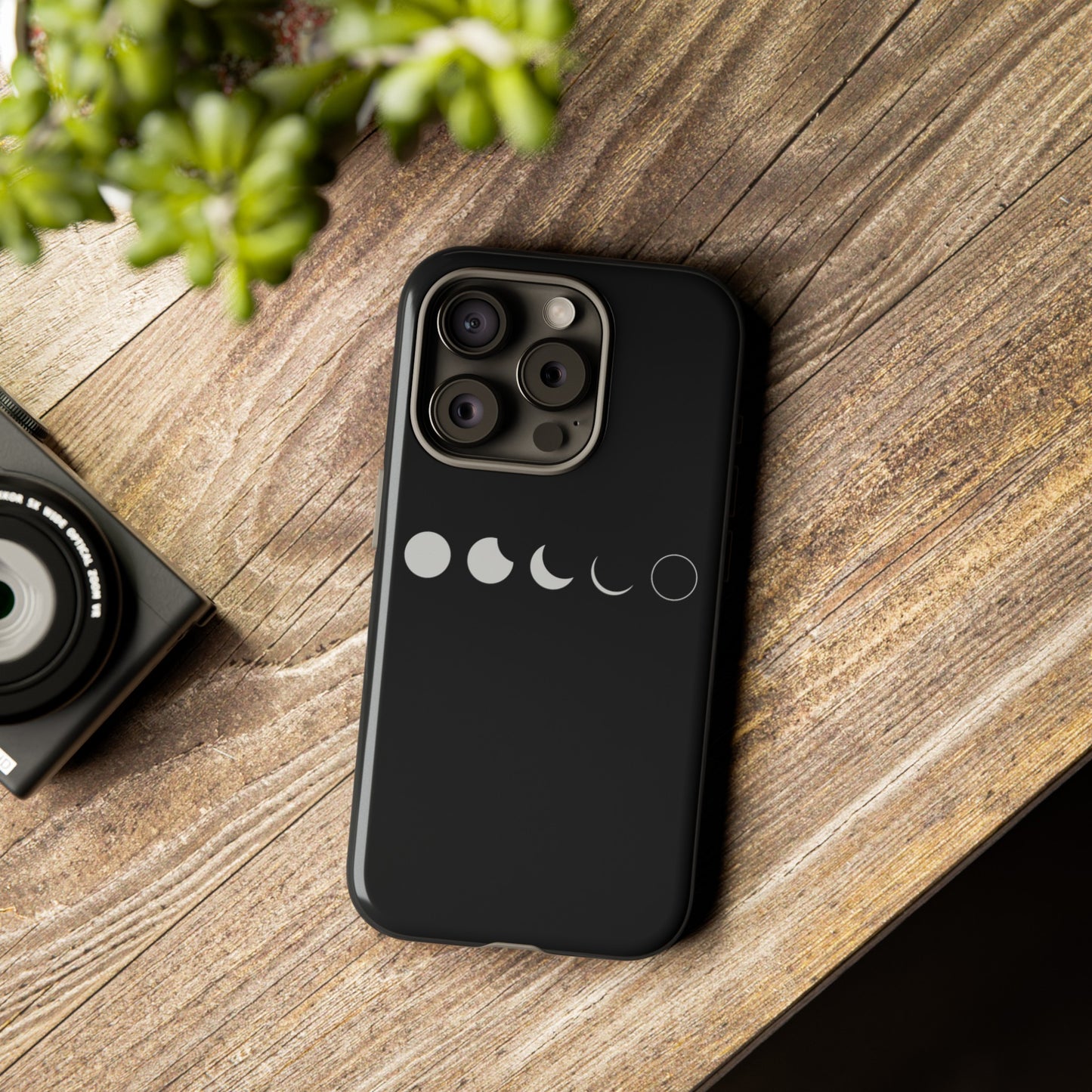 T5 Minimalist Lunar Eclipse Smartphone Case