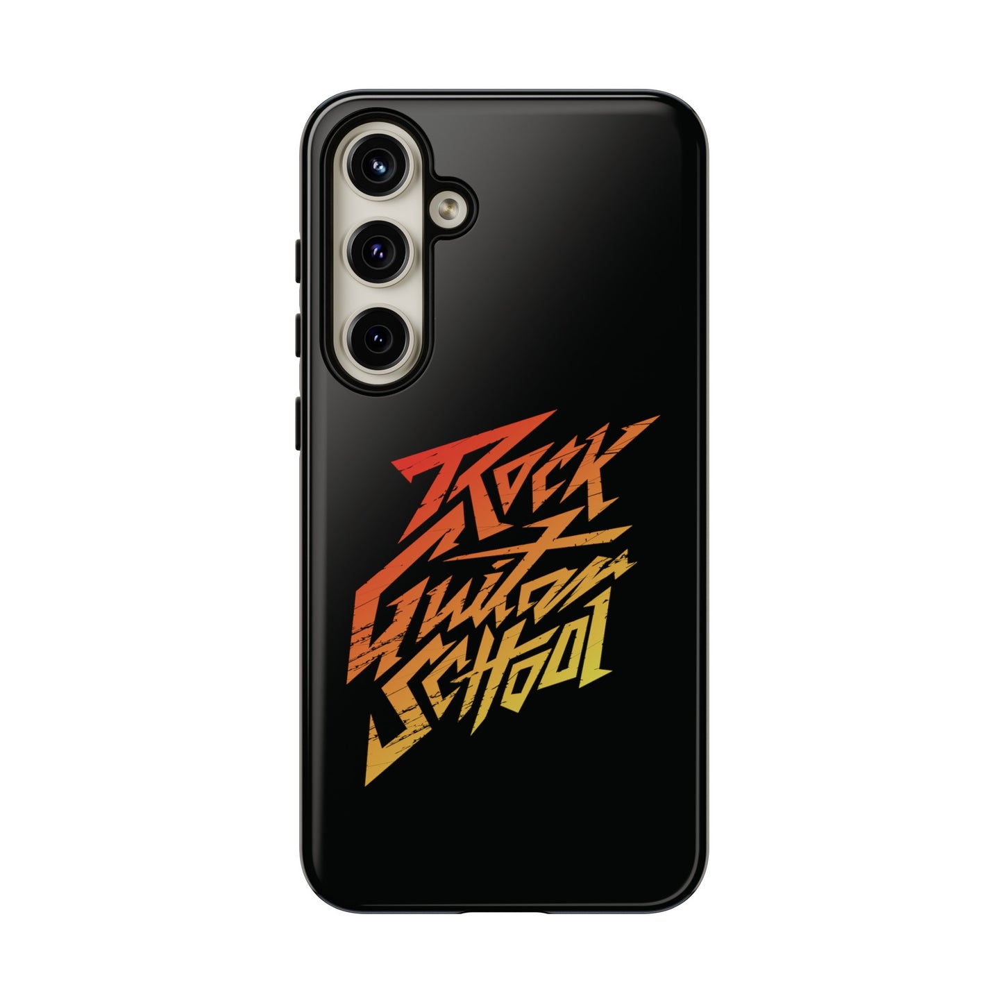 T5 Minimalist ROCK GUITAR SCHOOL Smartphone Case