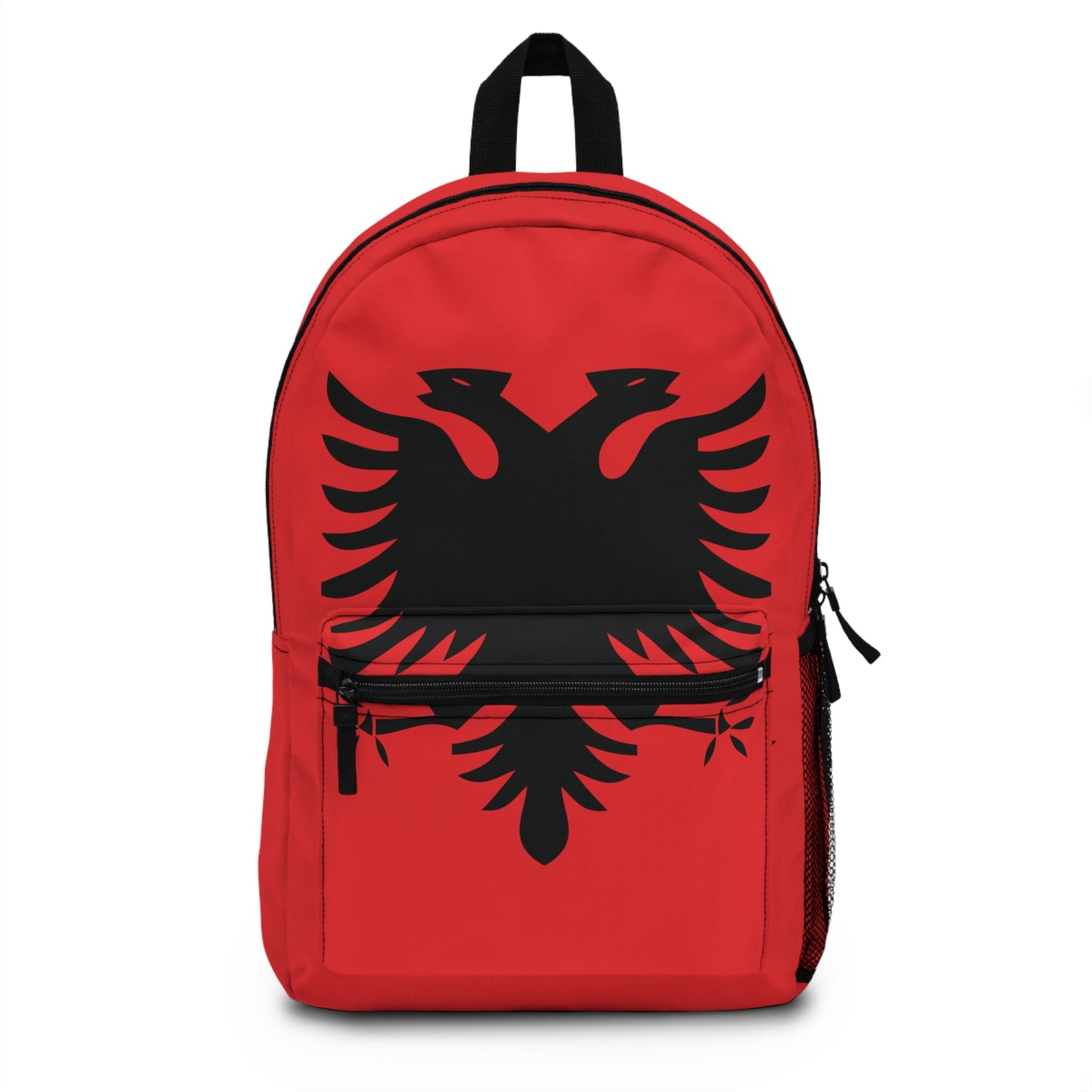 T5 Minimalist Albanian Flag Two Headed Eagle Backpack for Men & Women