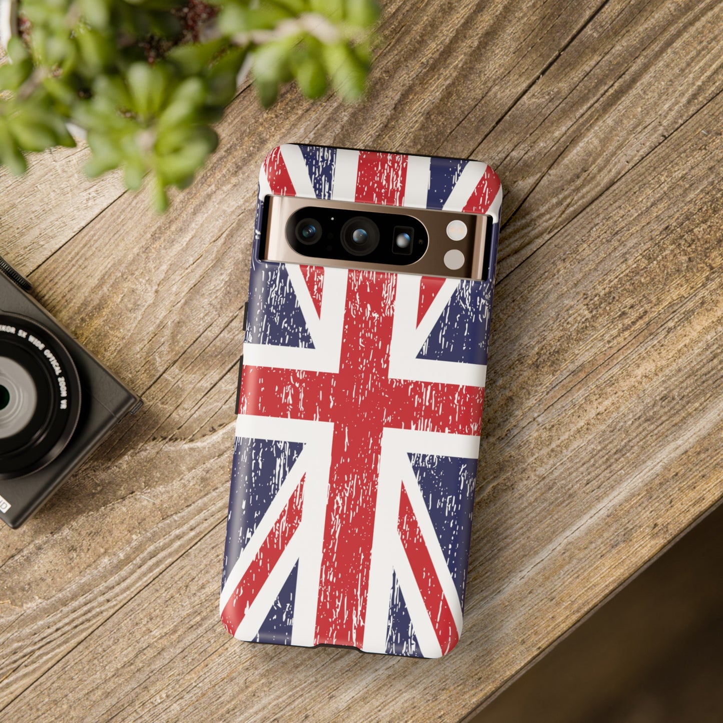 T5 Minimalist United Kingdom Flag Smartphone Case