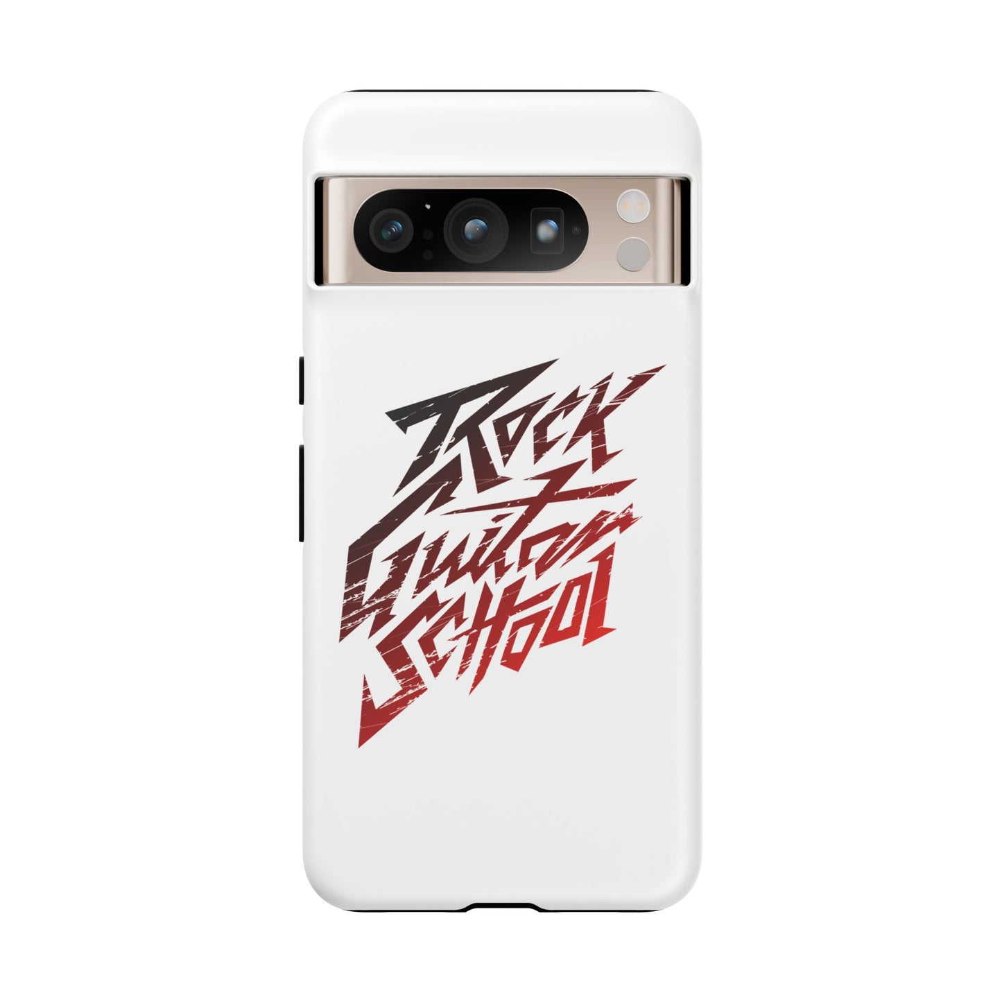 T5 Minimalist ROCK GUITAR SCHOOL Smartphone Case