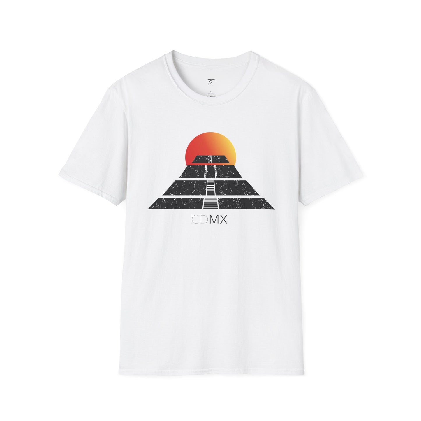 T5 Minimalist Pyramid of the Sun T-Shirt for Men