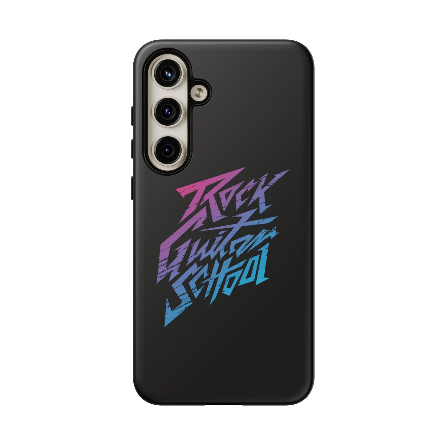T5 Minimalist ROCK GUITAR SCHOOL Smartphone Case