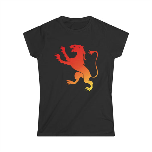 T5 Minimalist Spanish Lion T-Shirt for Women