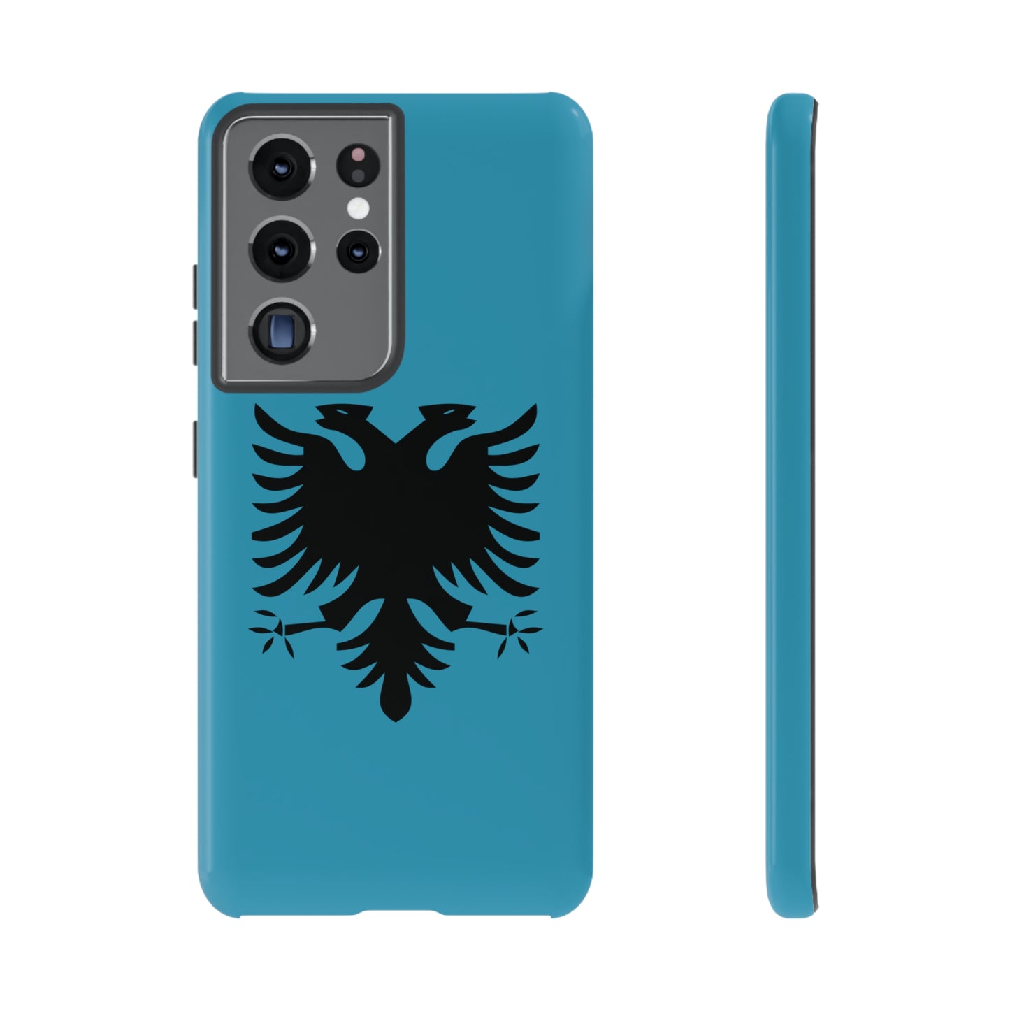 T5 Minimalist Albanian Flag Two Headed Eagle Smartphone Case