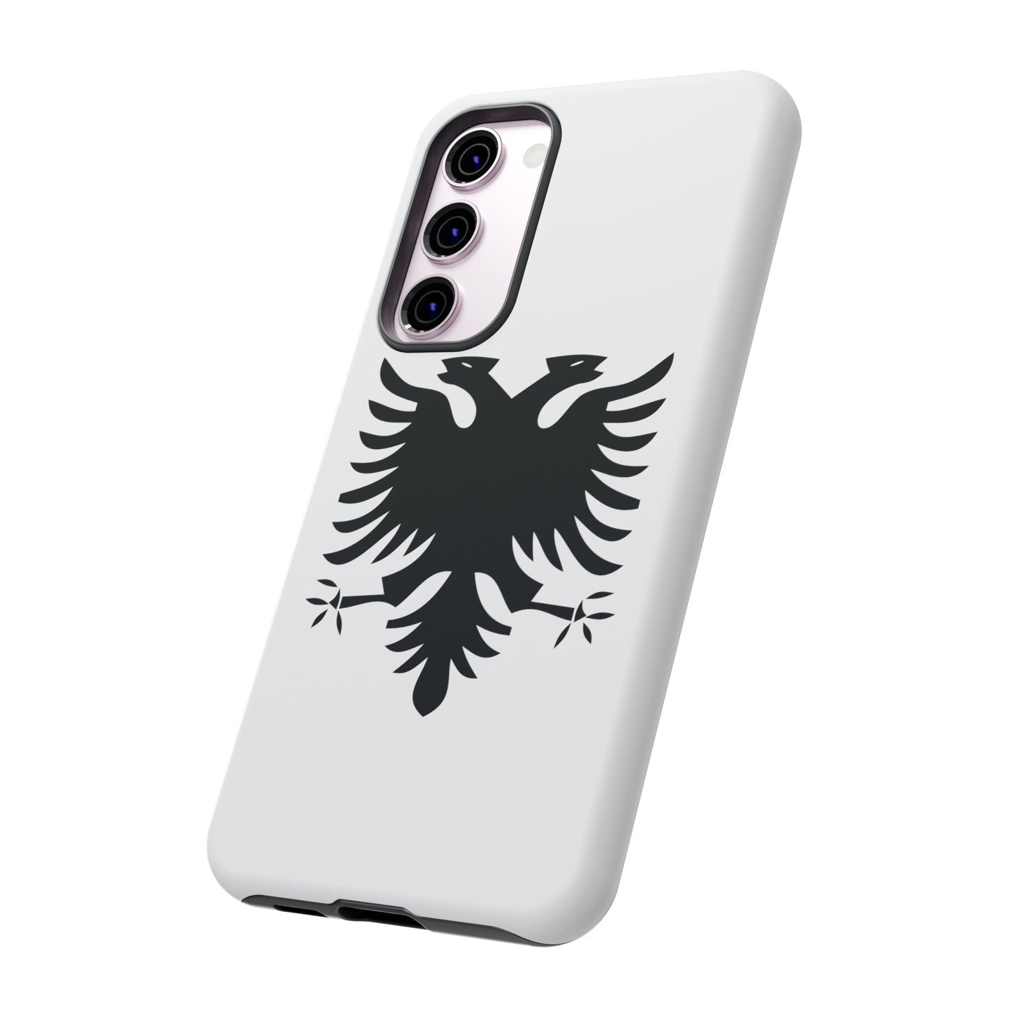 T5 Minimalist Albanian Flag Two Headed Eagle Smartphone Case