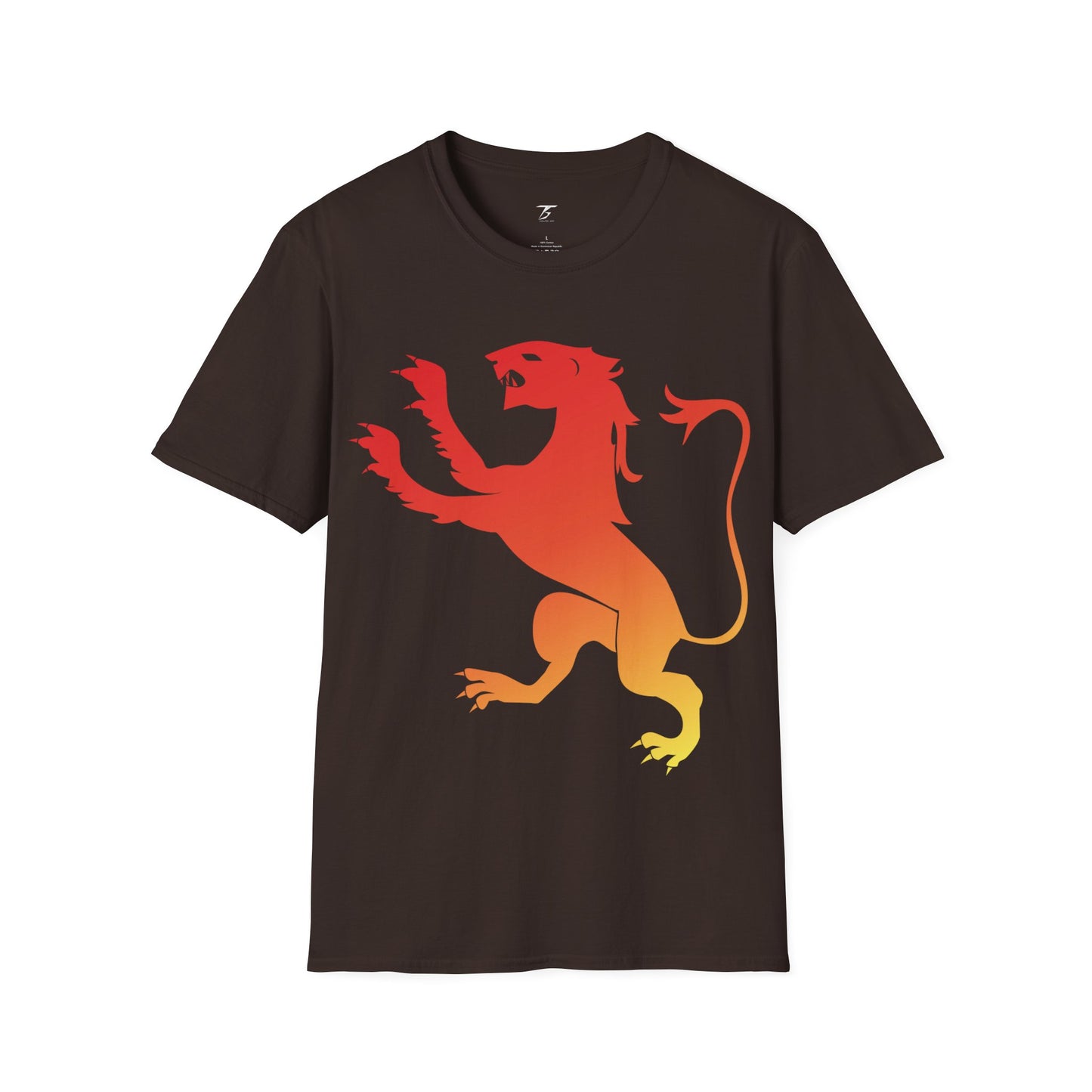 T5 Minimalist Spanish Lion T-Shirt for Men