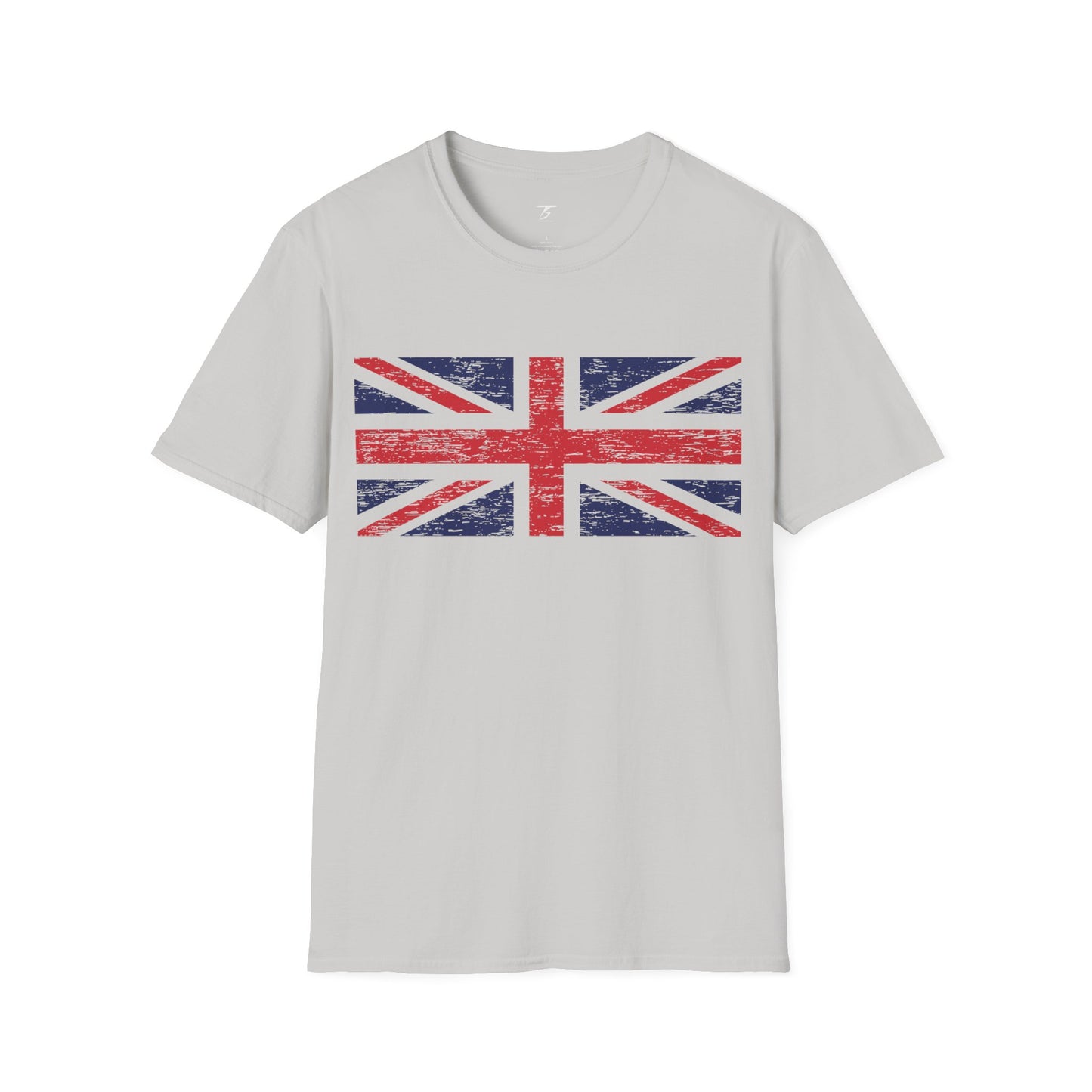 T5 Minimalist United Kingdom Flag T-Shirt for Men