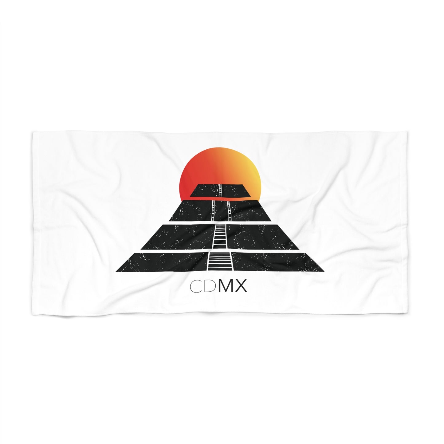 T5 Minimalist Pyramid of the Sun Beach Towel for Men & Women