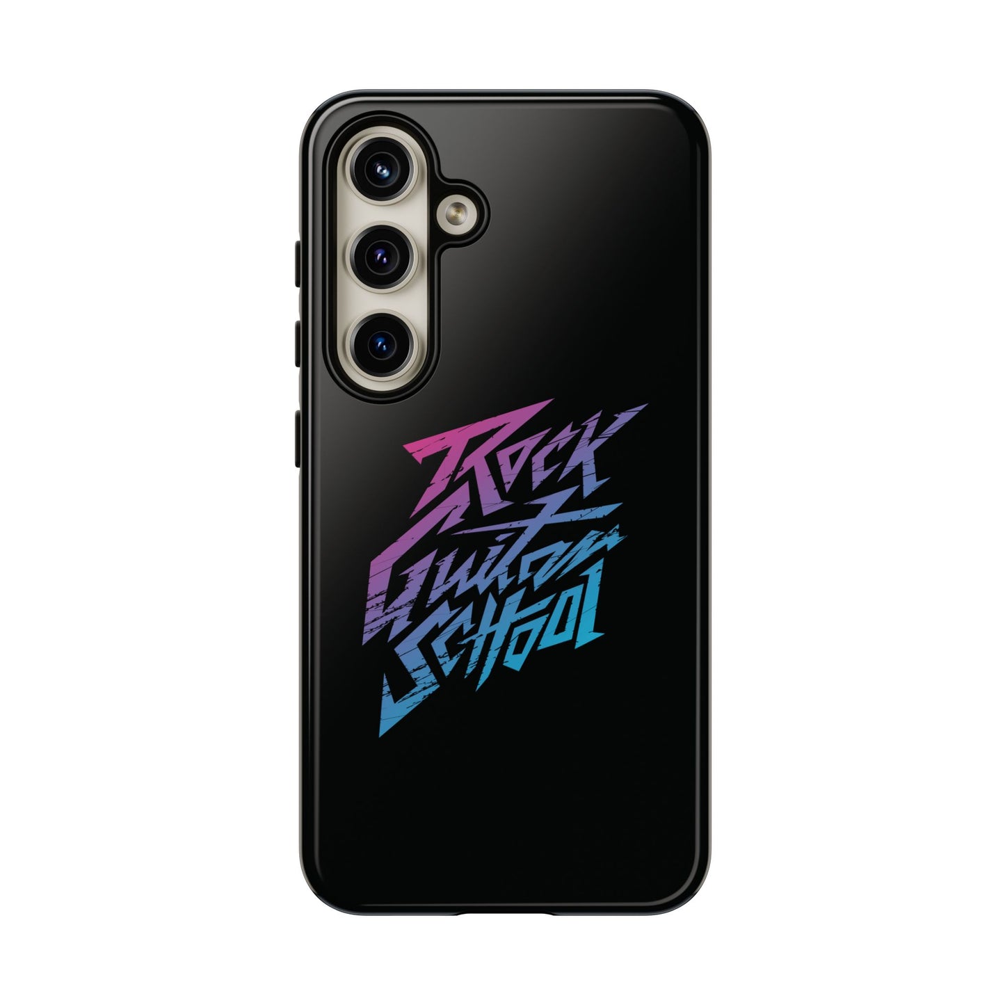 T5 Minimalist ROCK GUITAR SCHOOL Smartphone Case