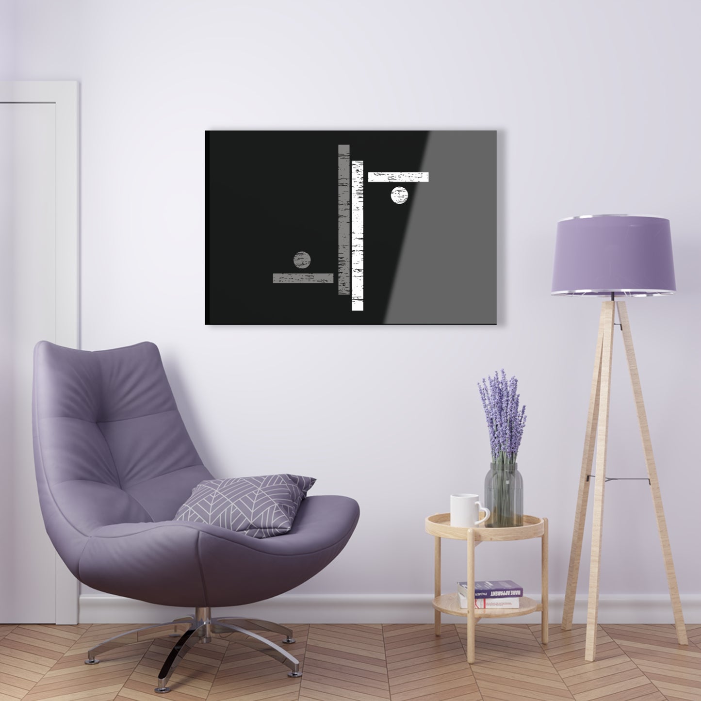 T5 Minimalist Ping-Pong Acrylic Print