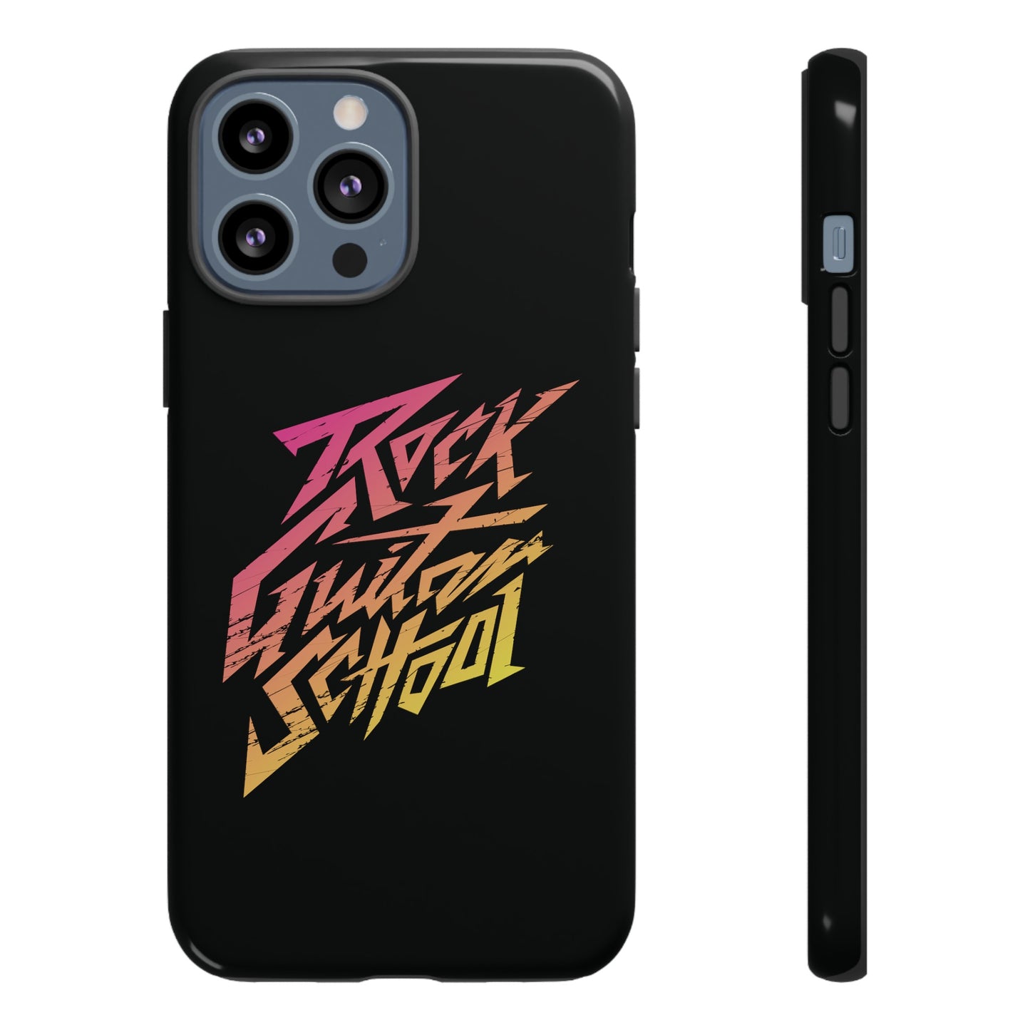 T5 Minimalist ROCK GUITAR SCHOOL Smartphone Case