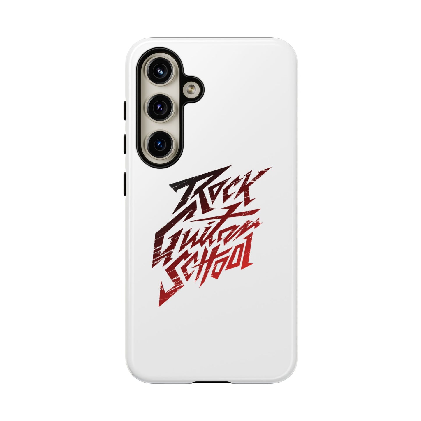 T5 Minimalist ROCK GUITAR SCHOOL Smartphone Case