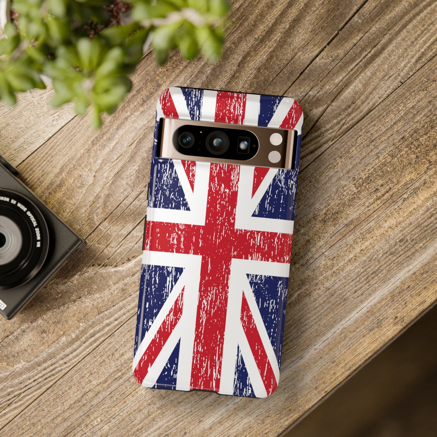 T5 Minimalist United Kingdom Flag Smartphone Case